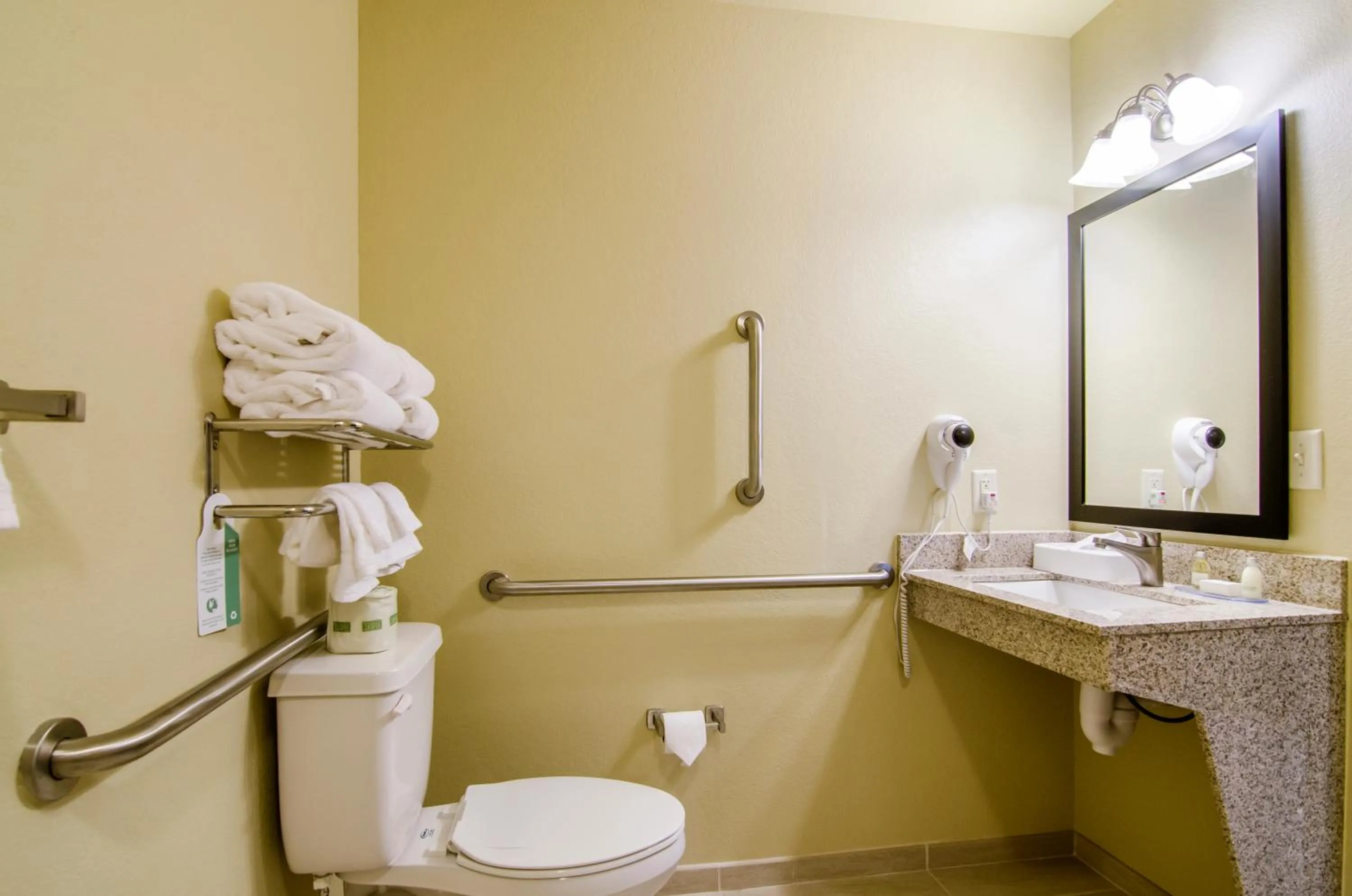 Toilet in Cobblestone Inn & Suites - Oberlin