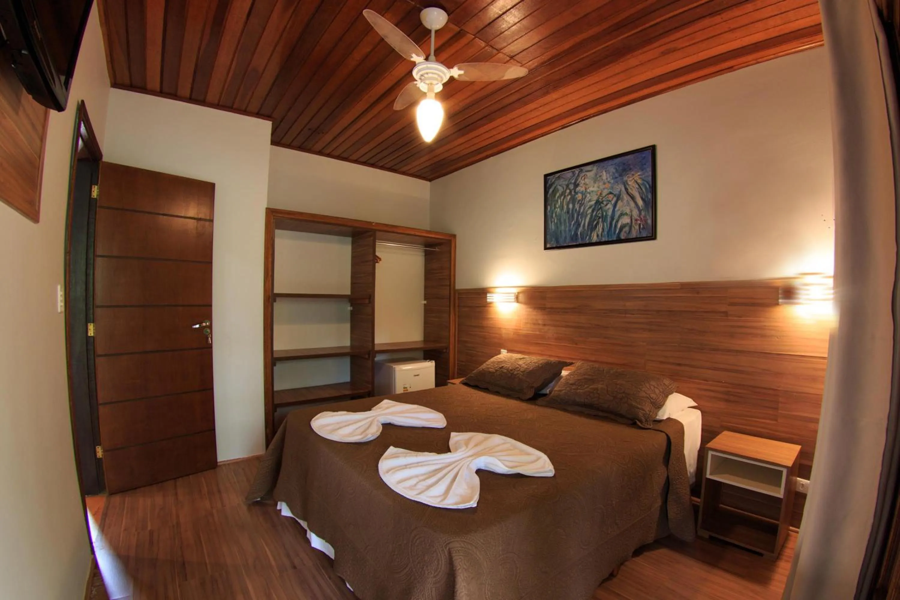 Bed in Flat Vila Morena a pousada da sua família
