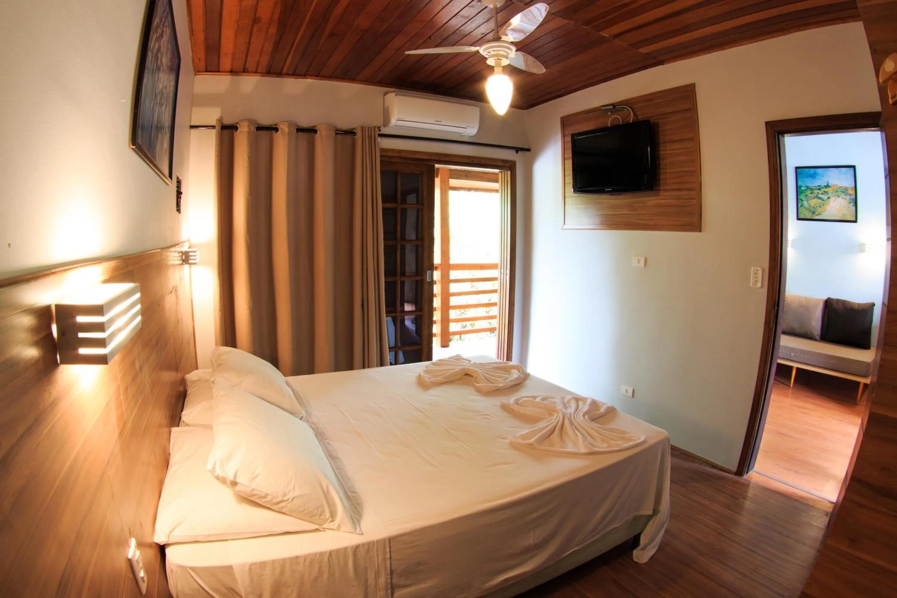 Bed in Flat Vila Morena a pousada da sua família