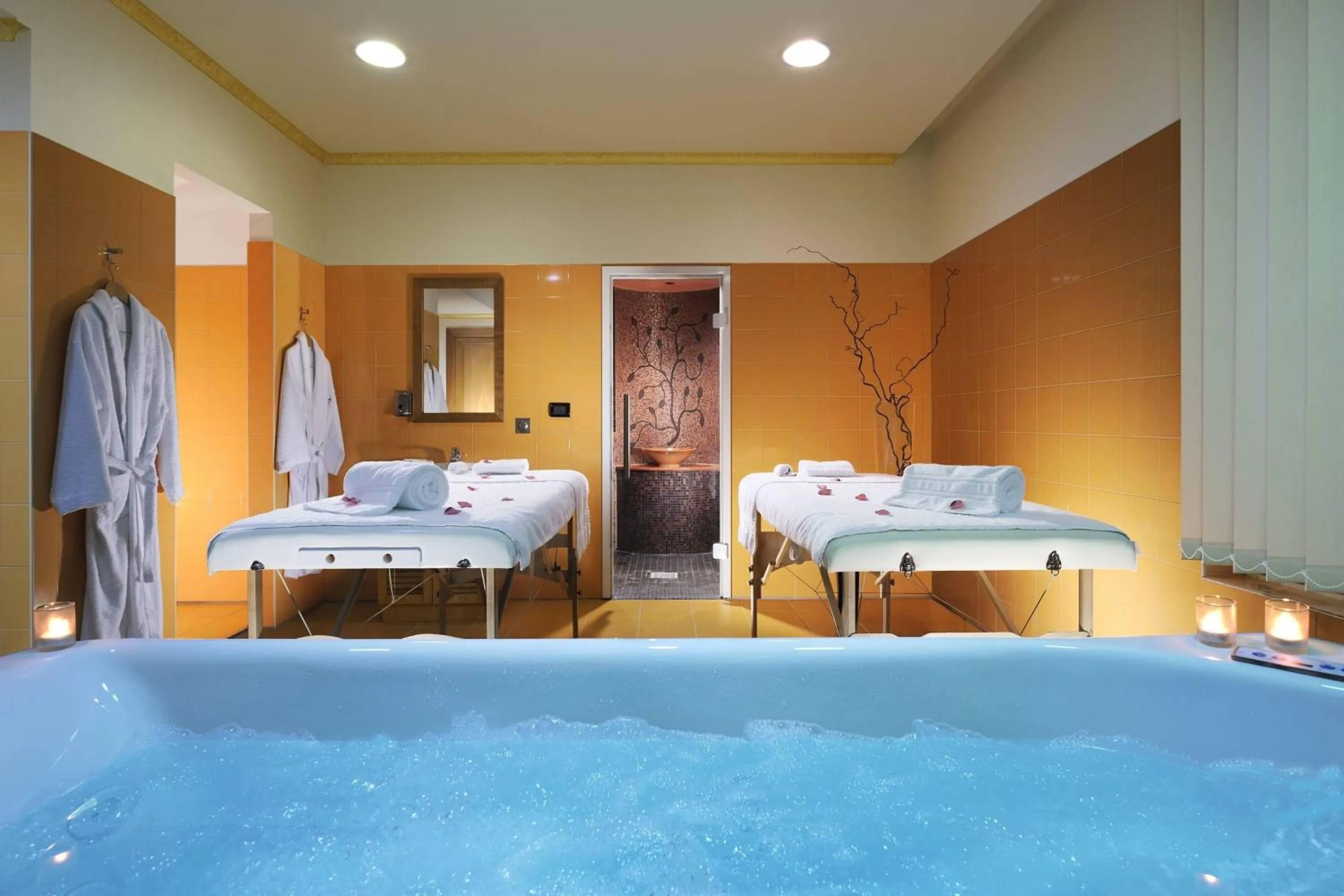 Spa and wellness centre/facilities in Rome Marriott Park Hotel