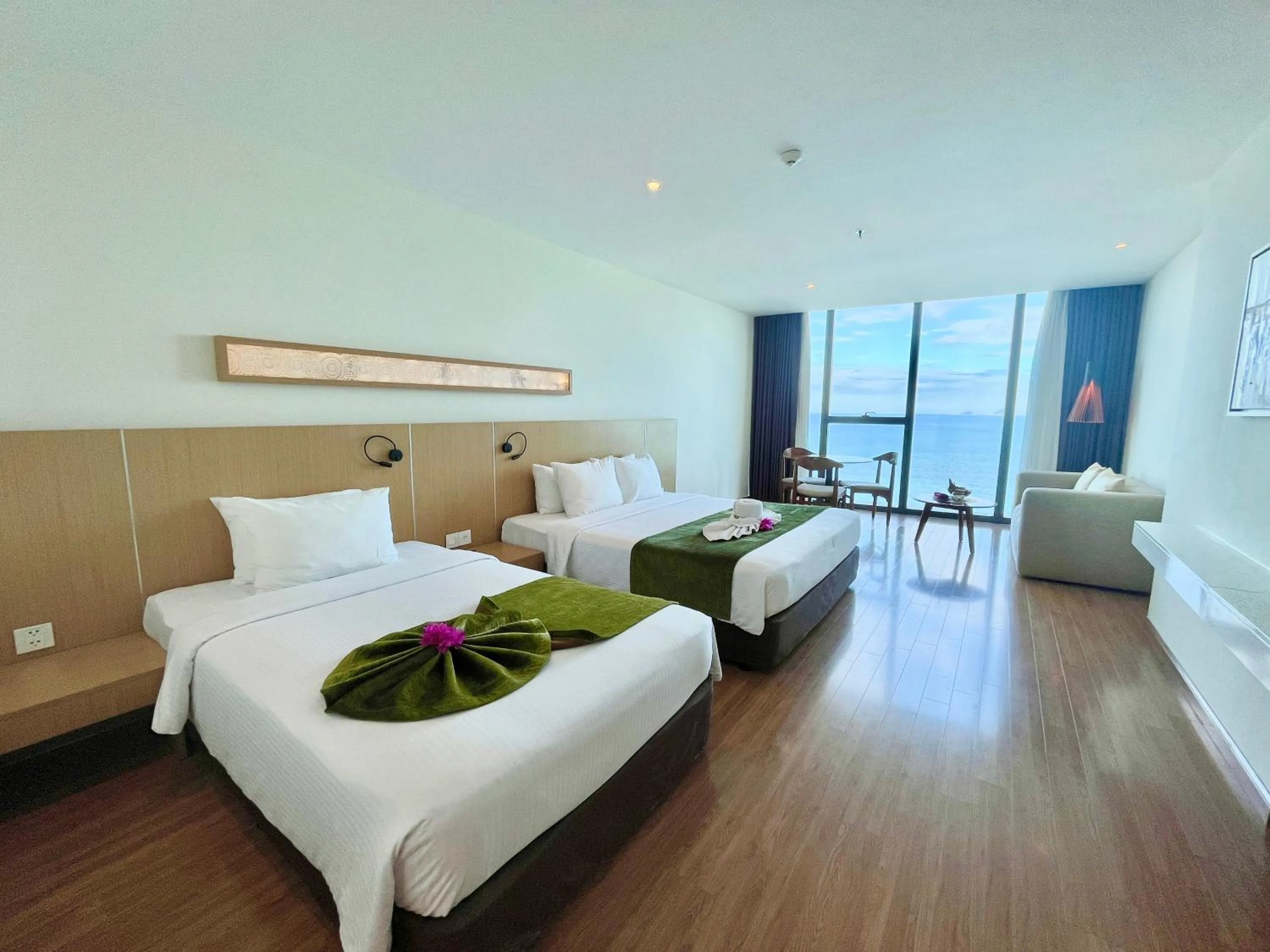 Bedroom, Bed in Starcity Hotel & Condotel Beachfront Nha Trang