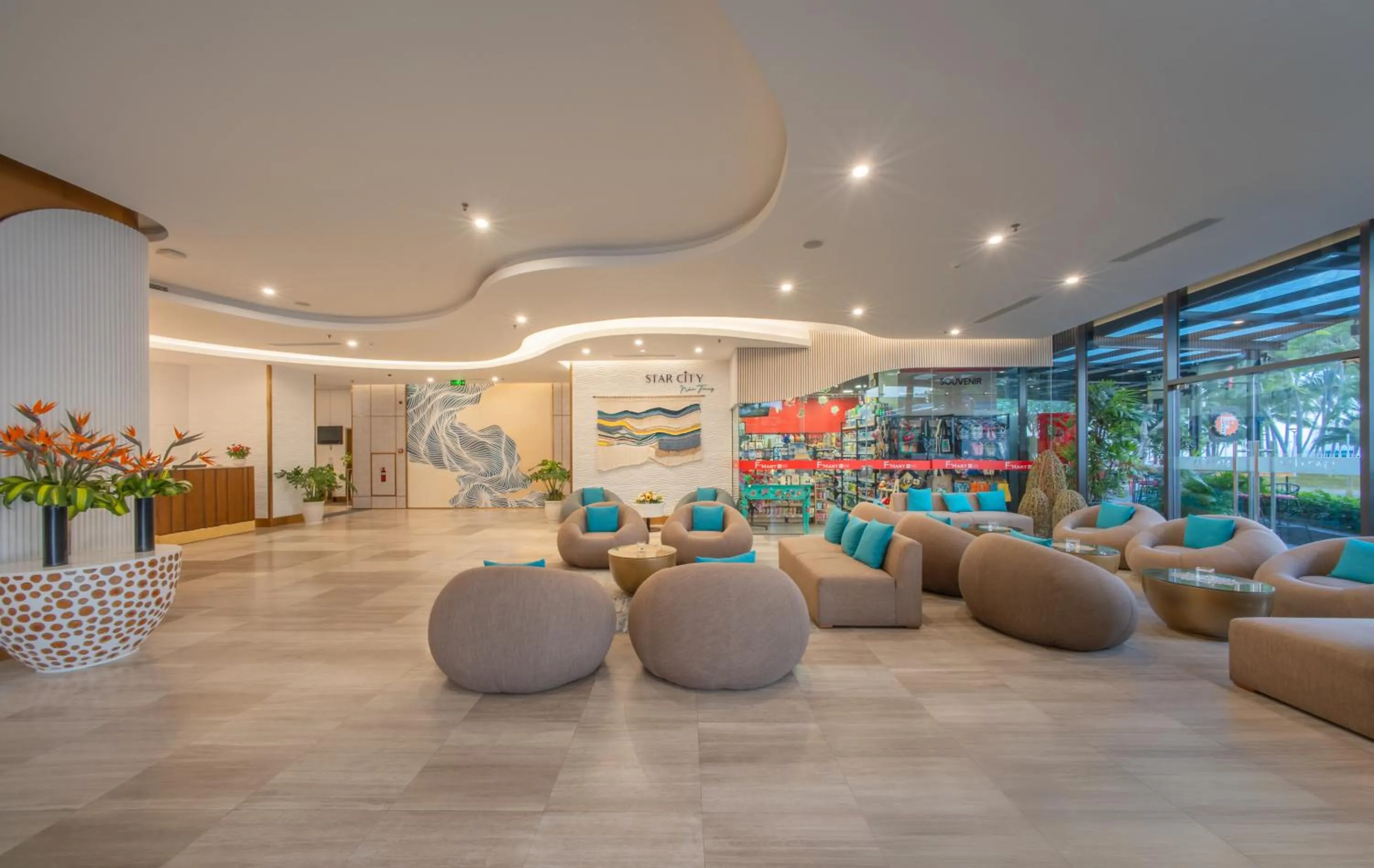 Lobby or reception in Starcity Hotel & Condotel Beachfront Nha Trang