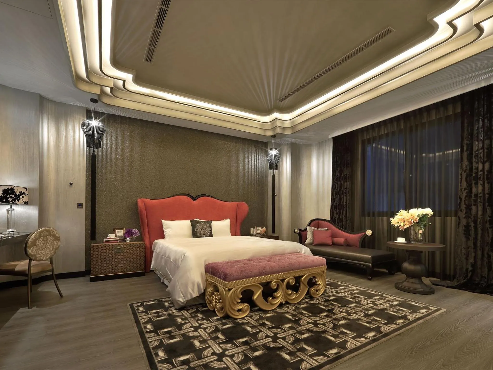 Bedroom, Bed in Shuei Wu Villa