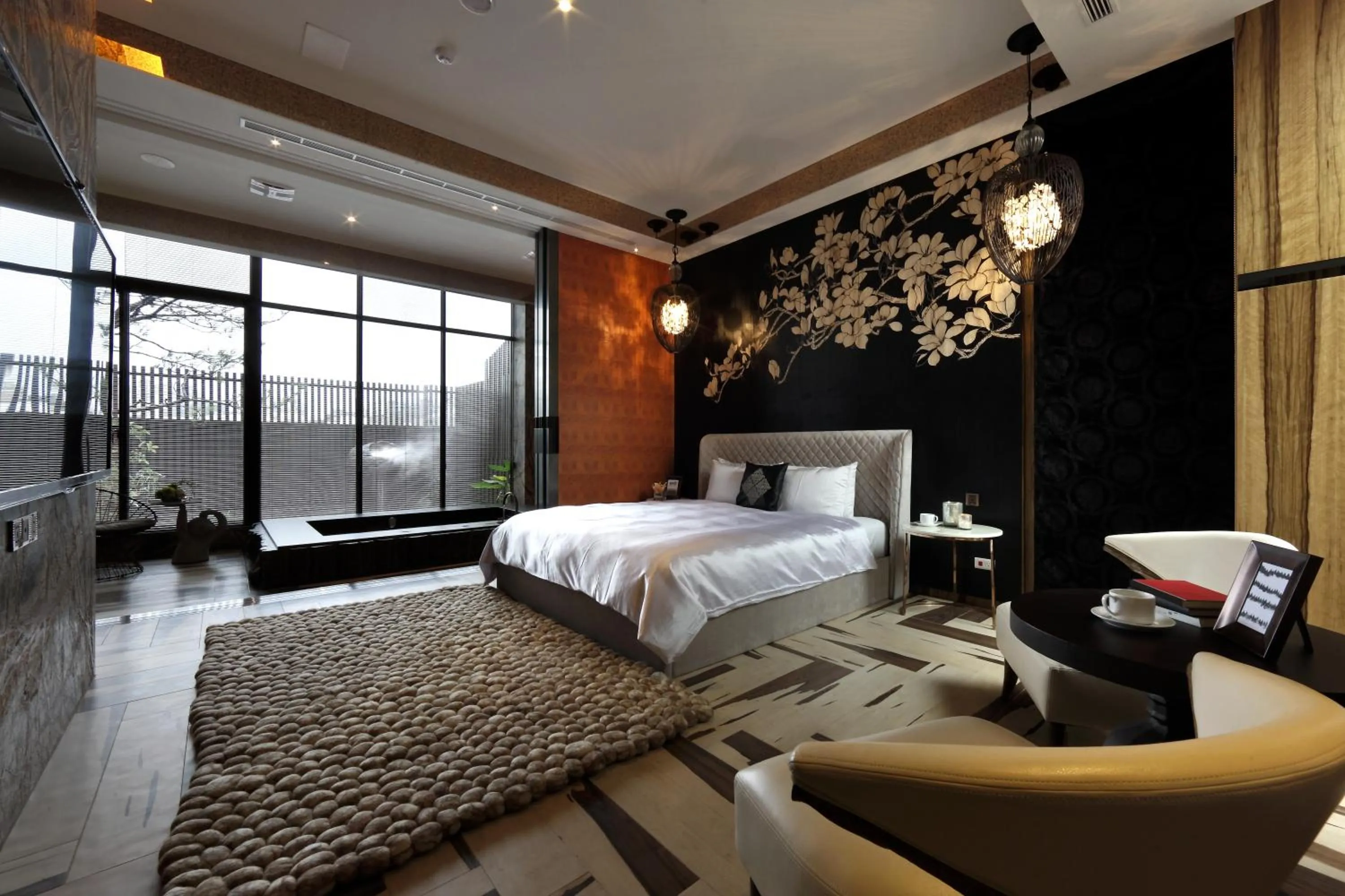 Bedroom, Bed in Shuei Wu Villa