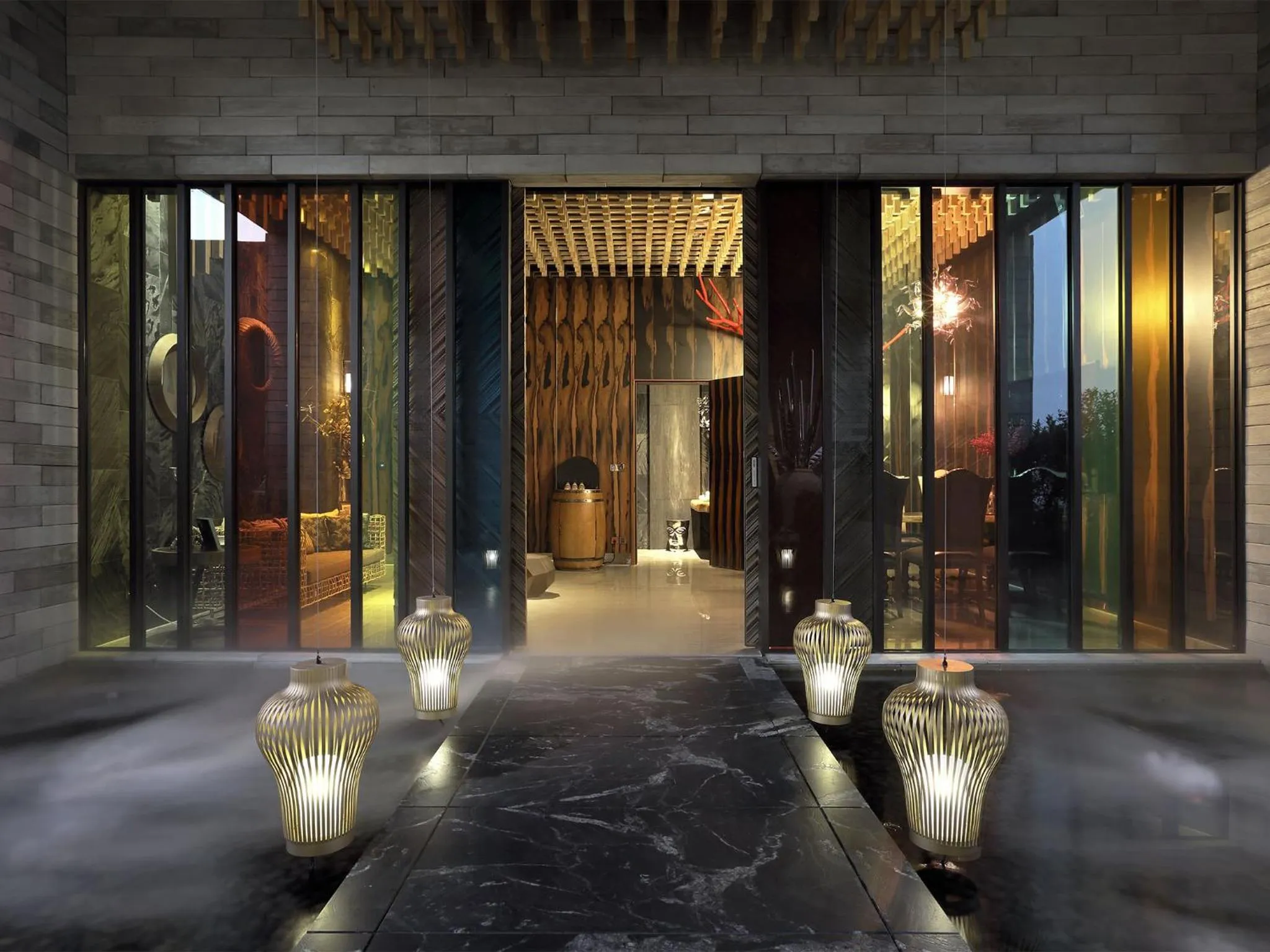 Patio in Shuei Wu Villa