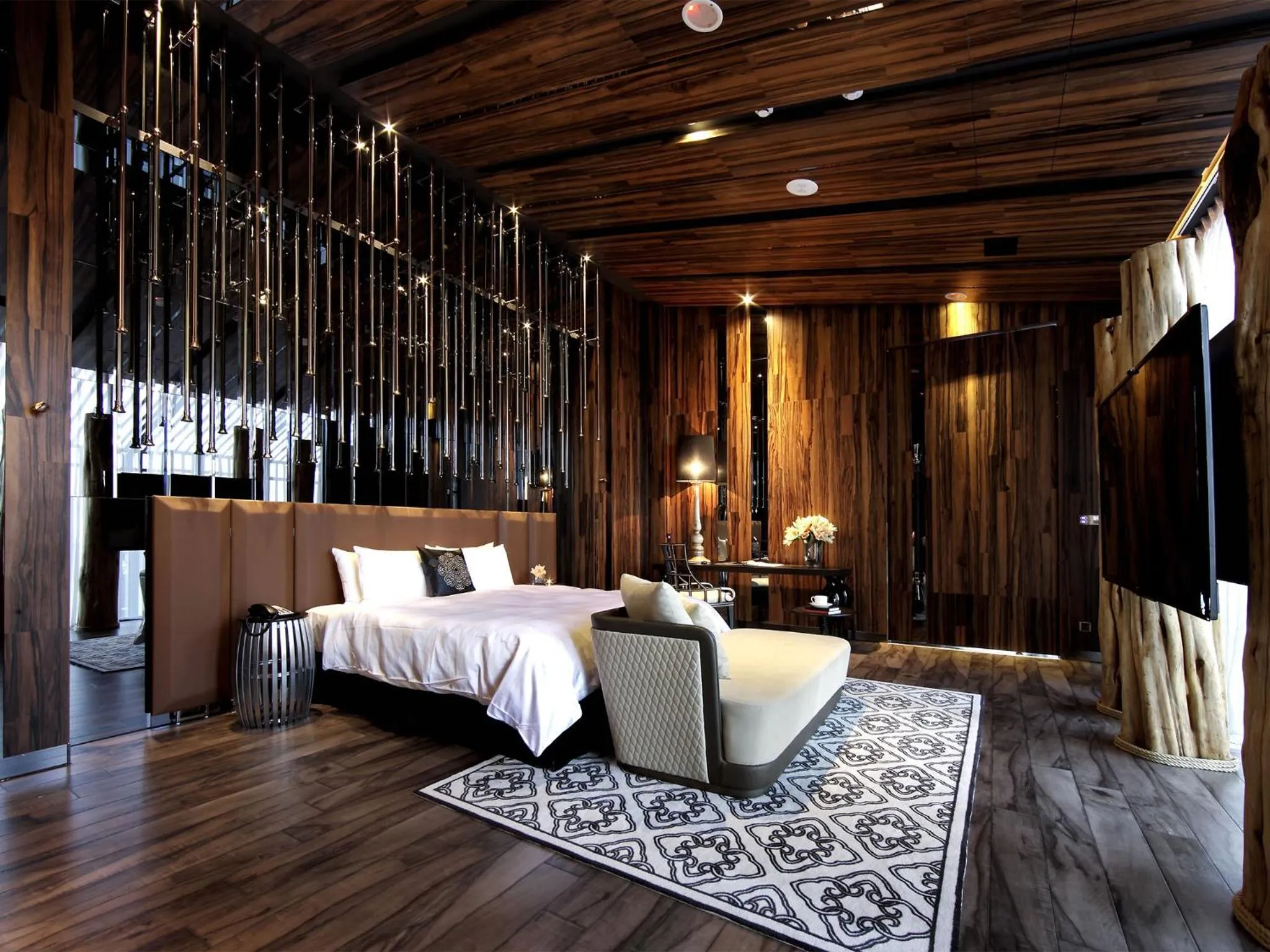 Bedroom, Bed in Shuei Wu Villa