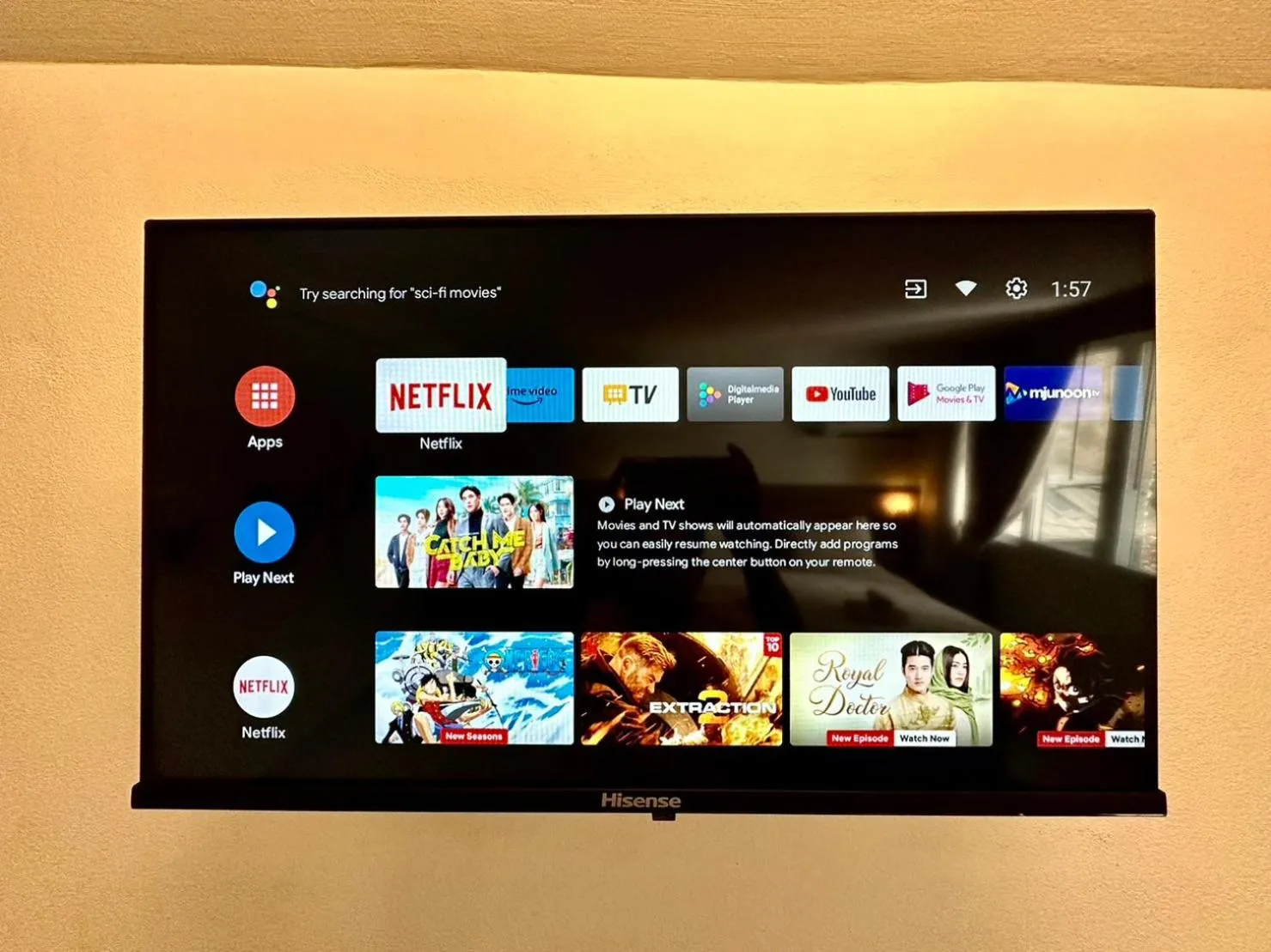 TV and multimedia in Dinsomon Hotel