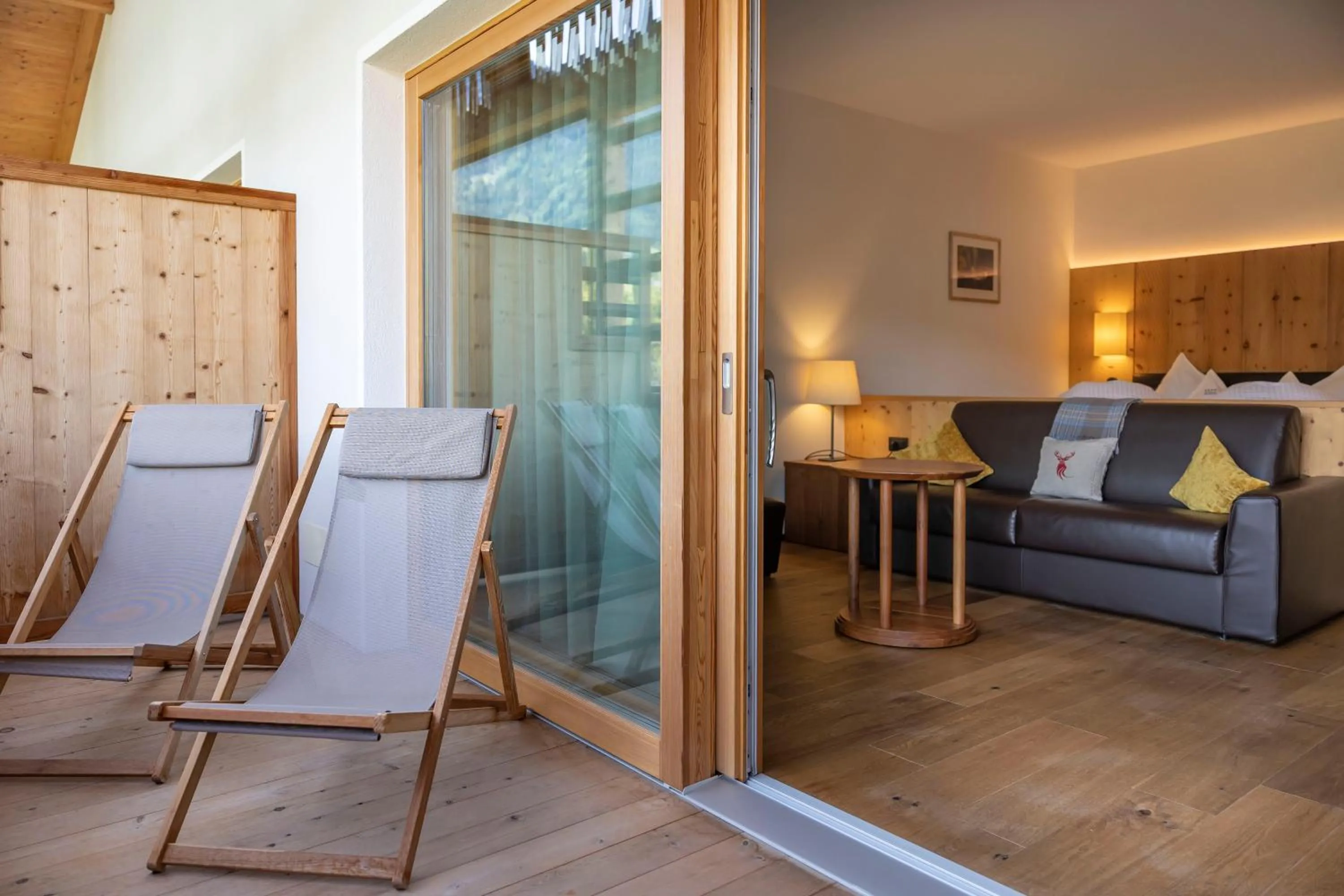 Balcony/Terrace in Artnatur Dolomites Hotel & Spa