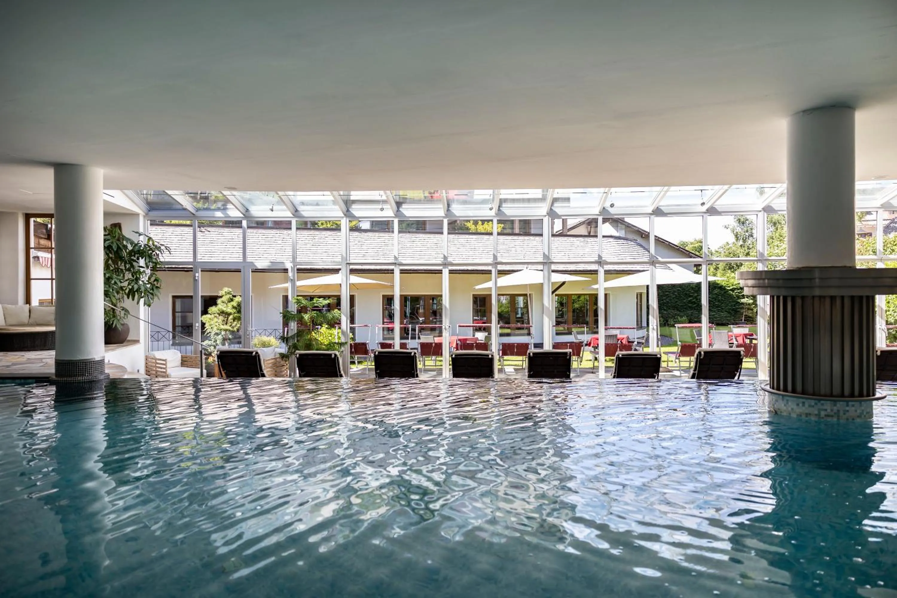 Swimming pool in Artnatur Dolomites Hotel & Spa