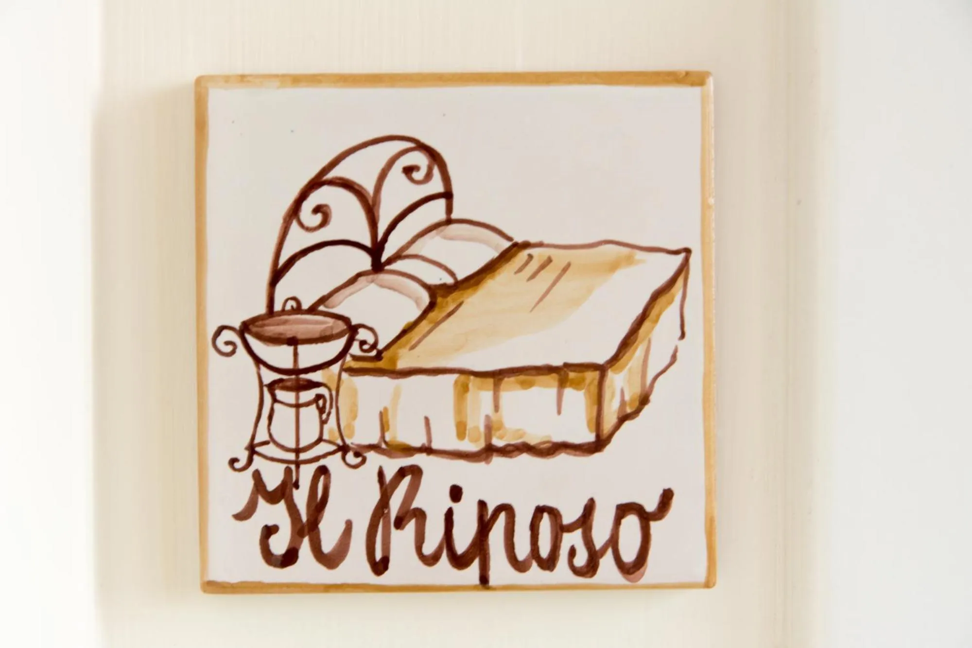 Decorative detail in Casa Nannina