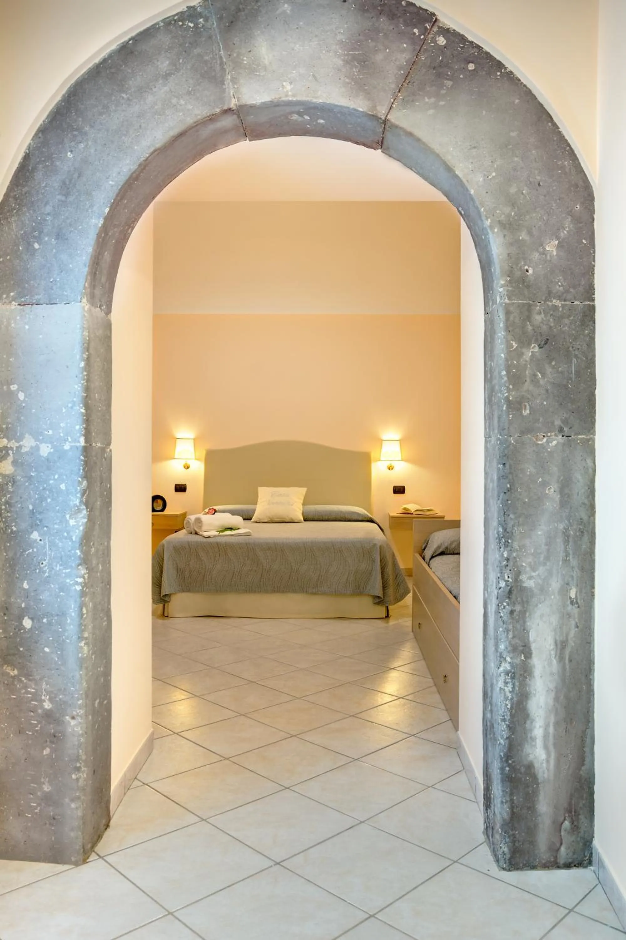 Decorative detail, Bed in Casa Nannina