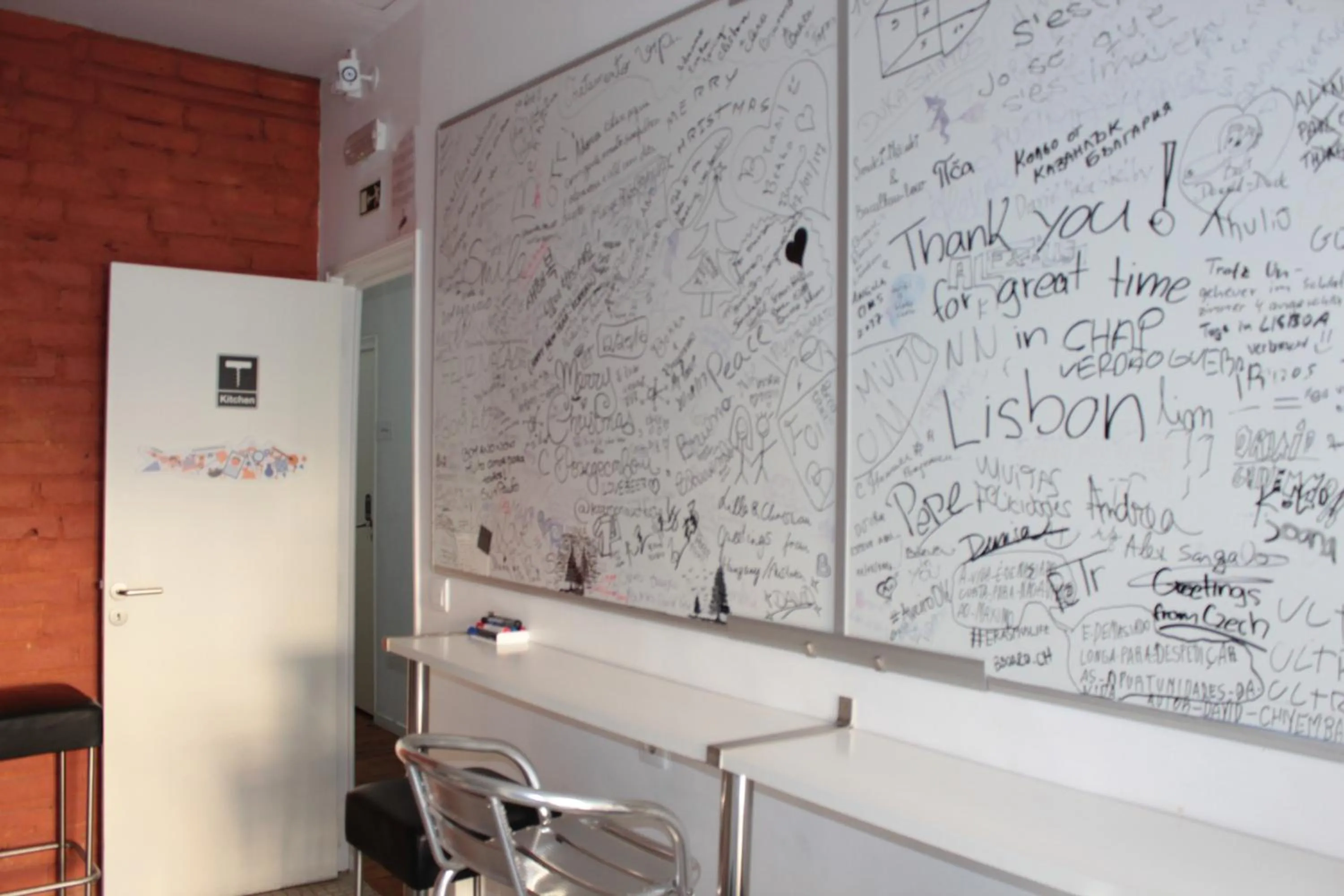 Kitchen or kitchenette in Hostel Seven Hills