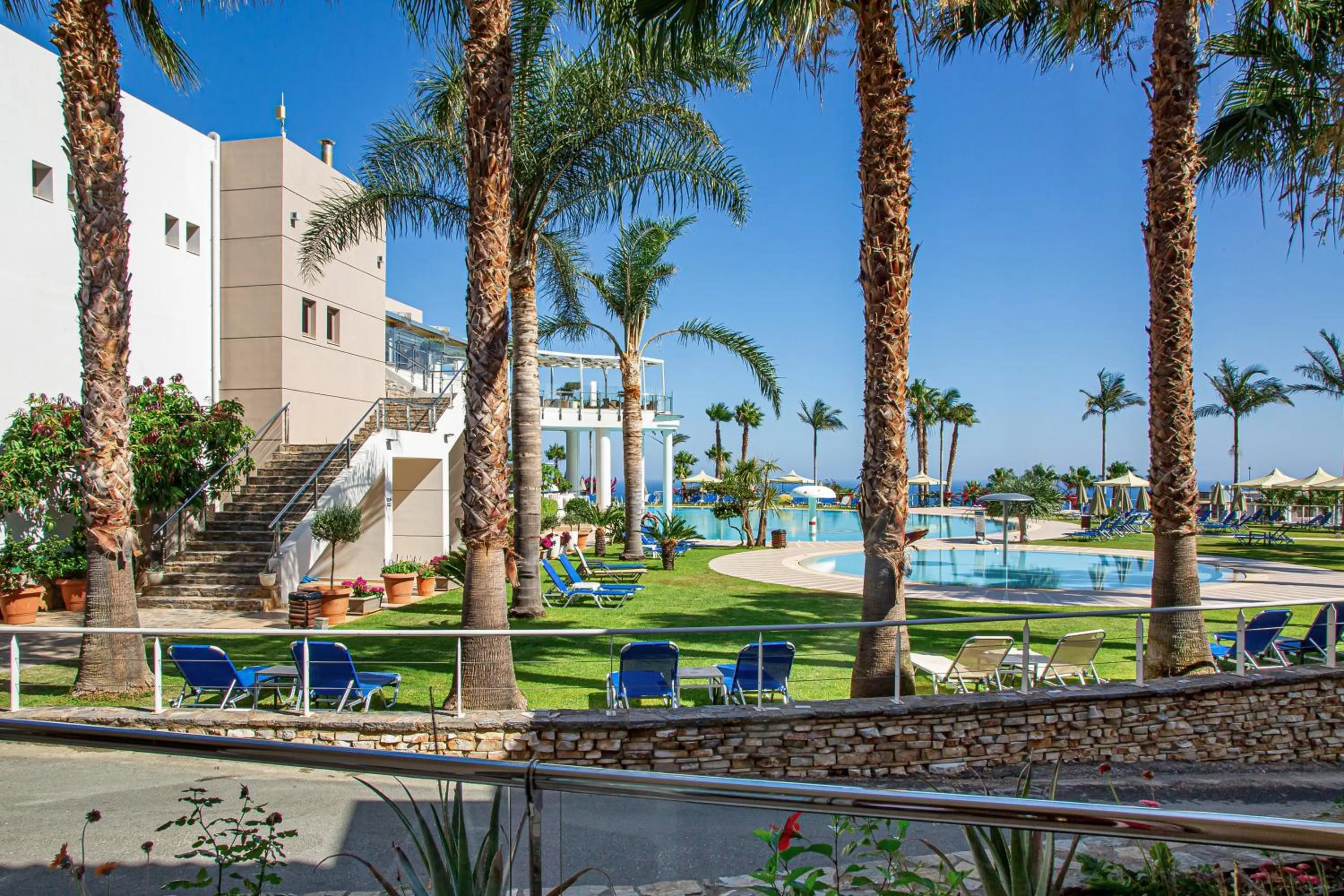 Pool view in Royal Heights Resort Villas & Spa