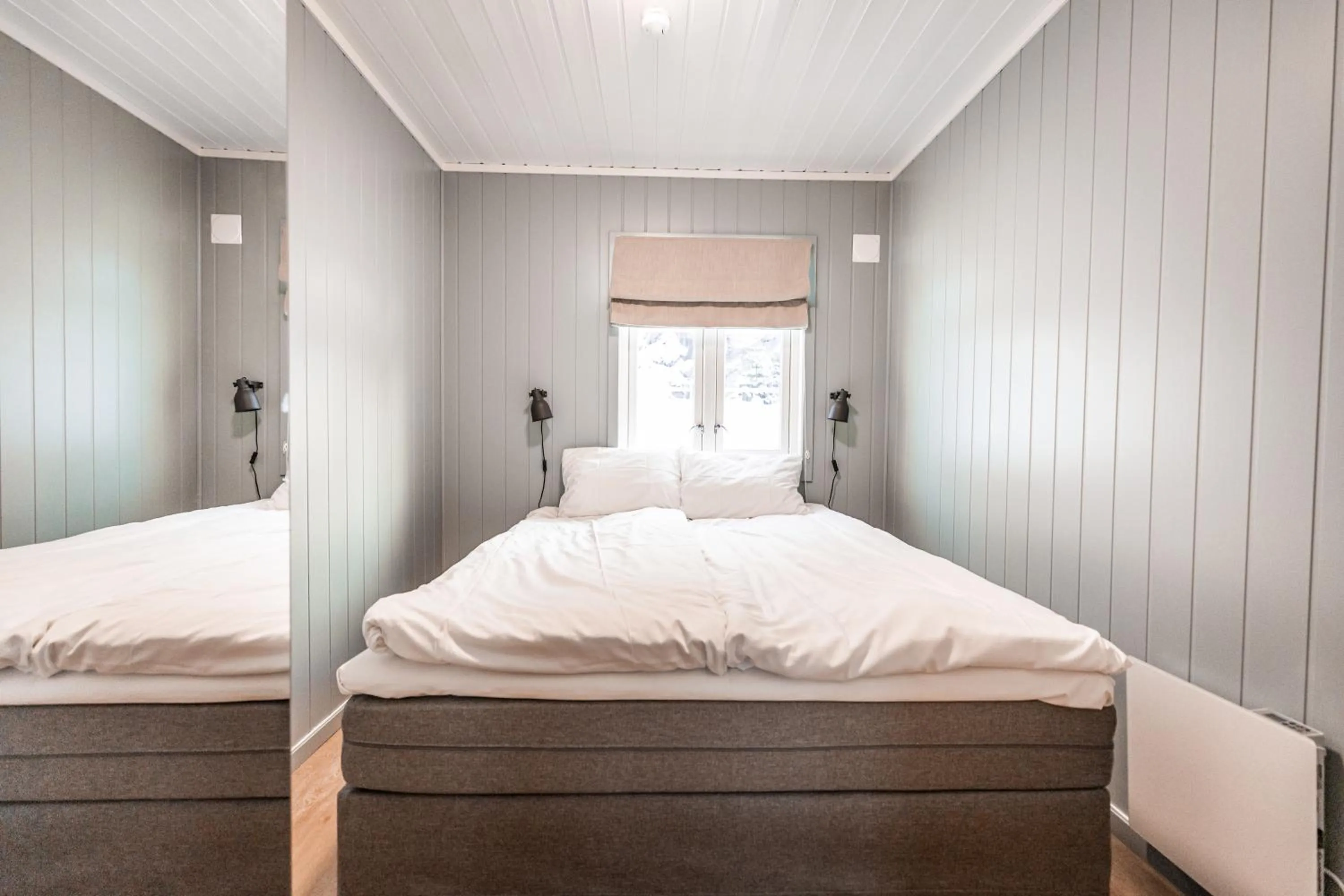 Bedroom, Bed in Skårungen - Hotel, Cabins and Camping