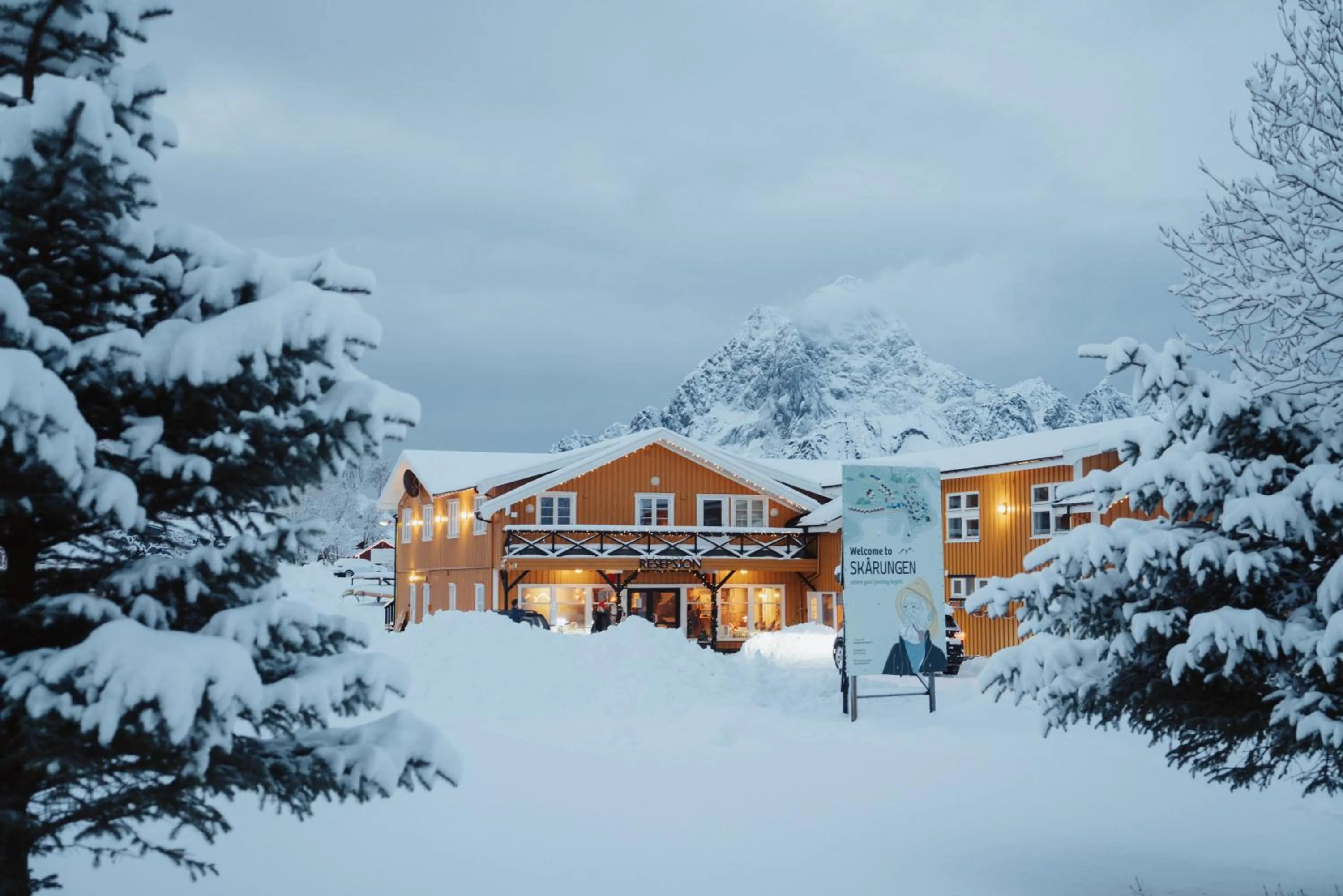 Property building in Skårungen - Hotel, Cabins and Camping