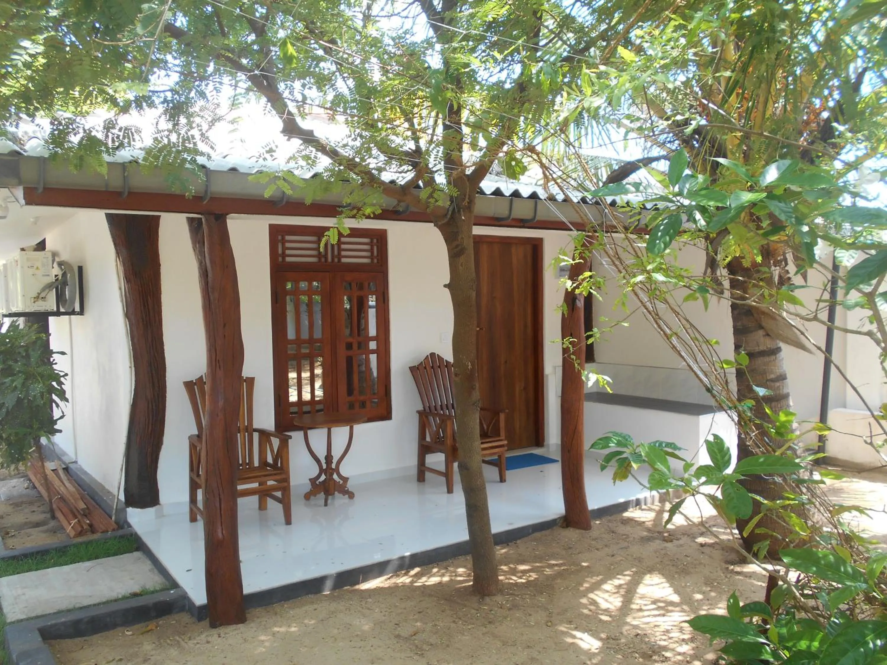 Garden view in Shim Beach Resort