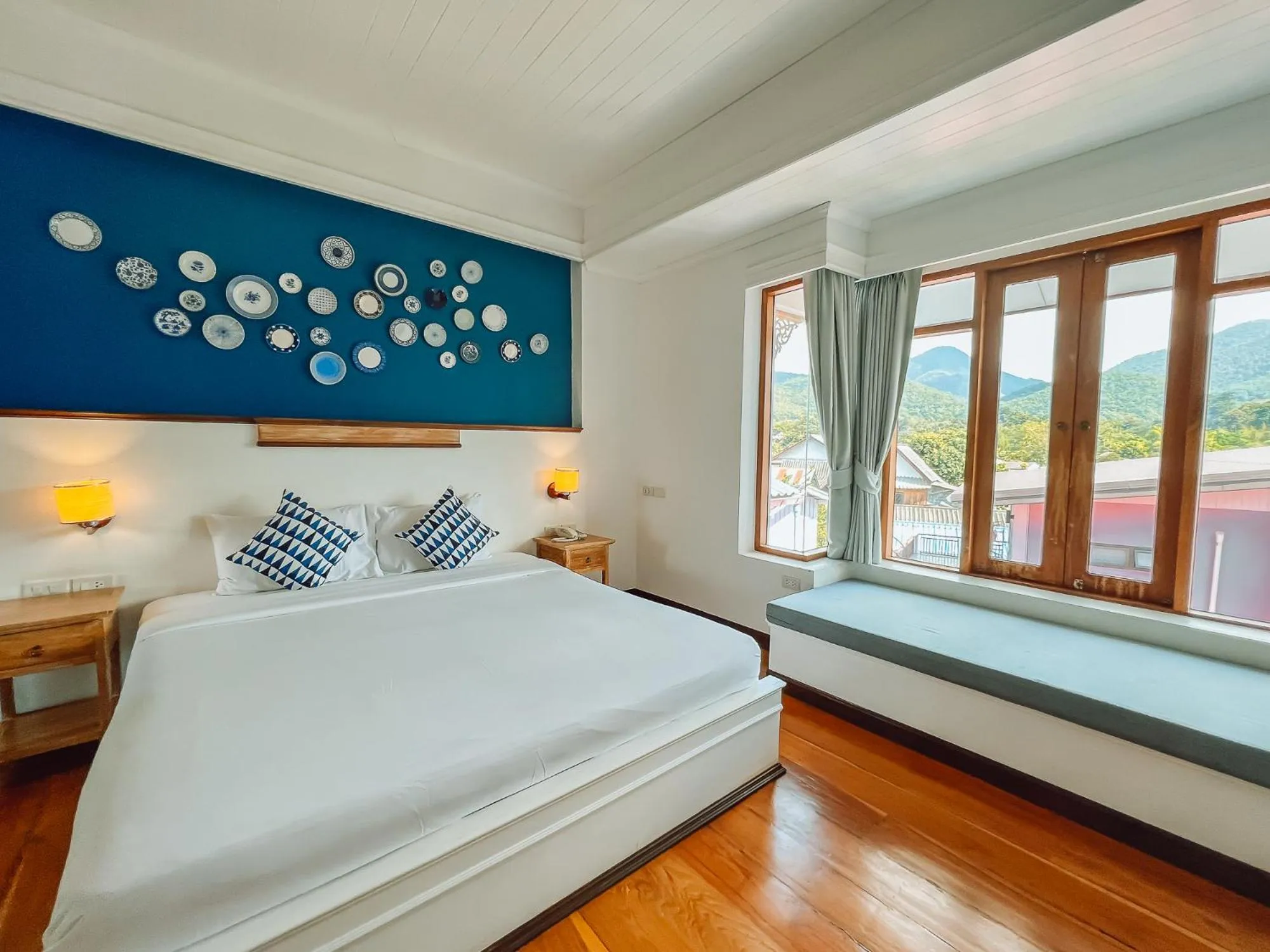 Bedroom, Bed in Pai Cherkaew Boutique House