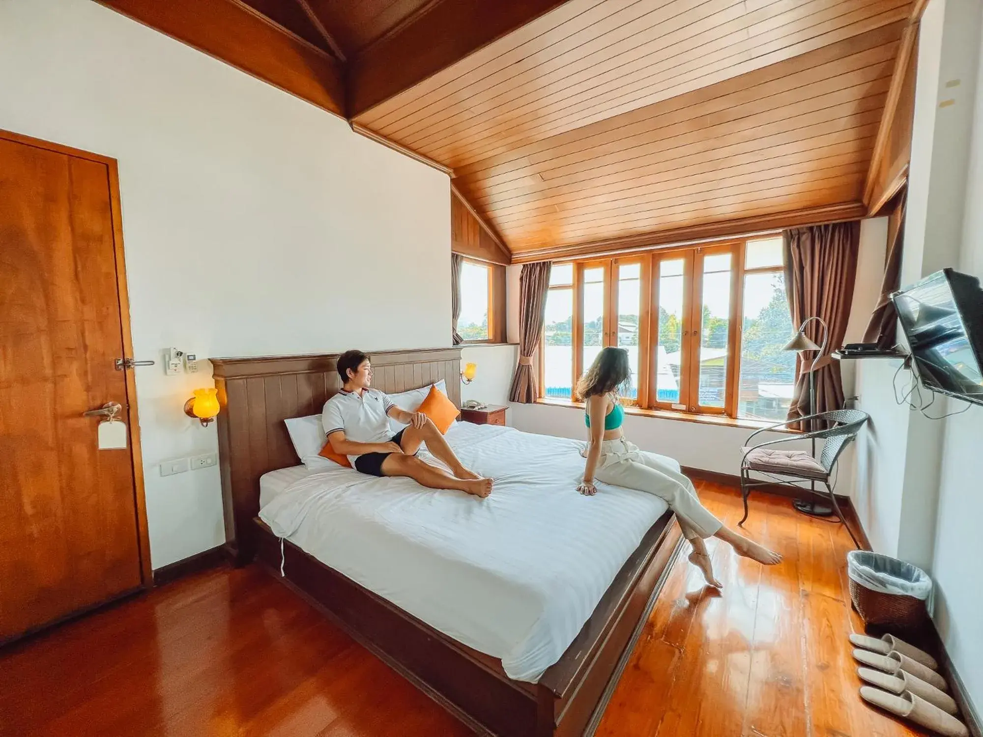 Superior King Room in Pai Cherkaew Boutique House Superior King Room in Pai Cherkaew Boutique House