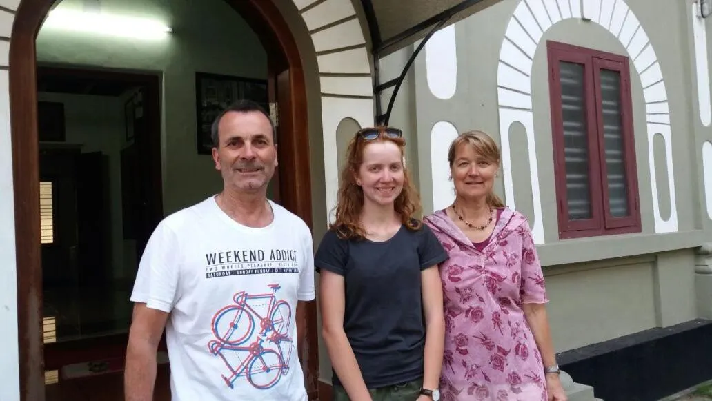 group of guests in Lake County Heritage Home