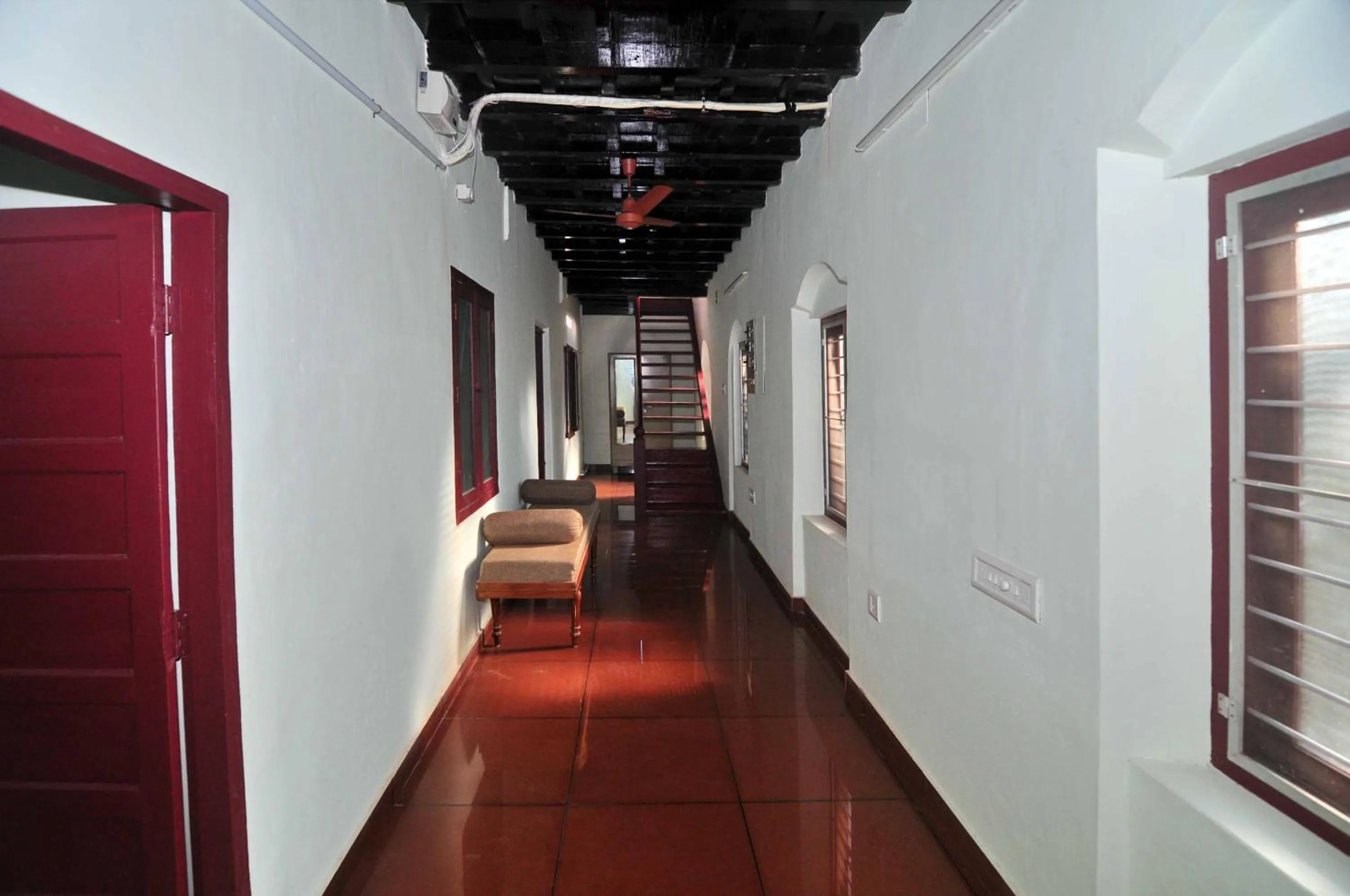 Patio, Bed in Lake County Heritage Home