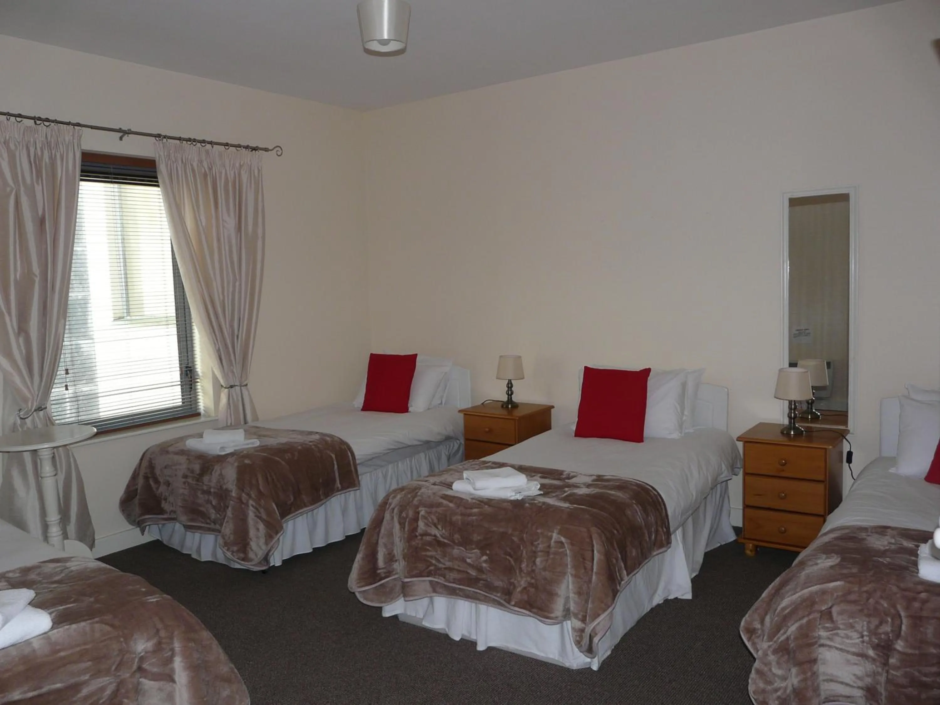 Bed in The Courtyard Apartments