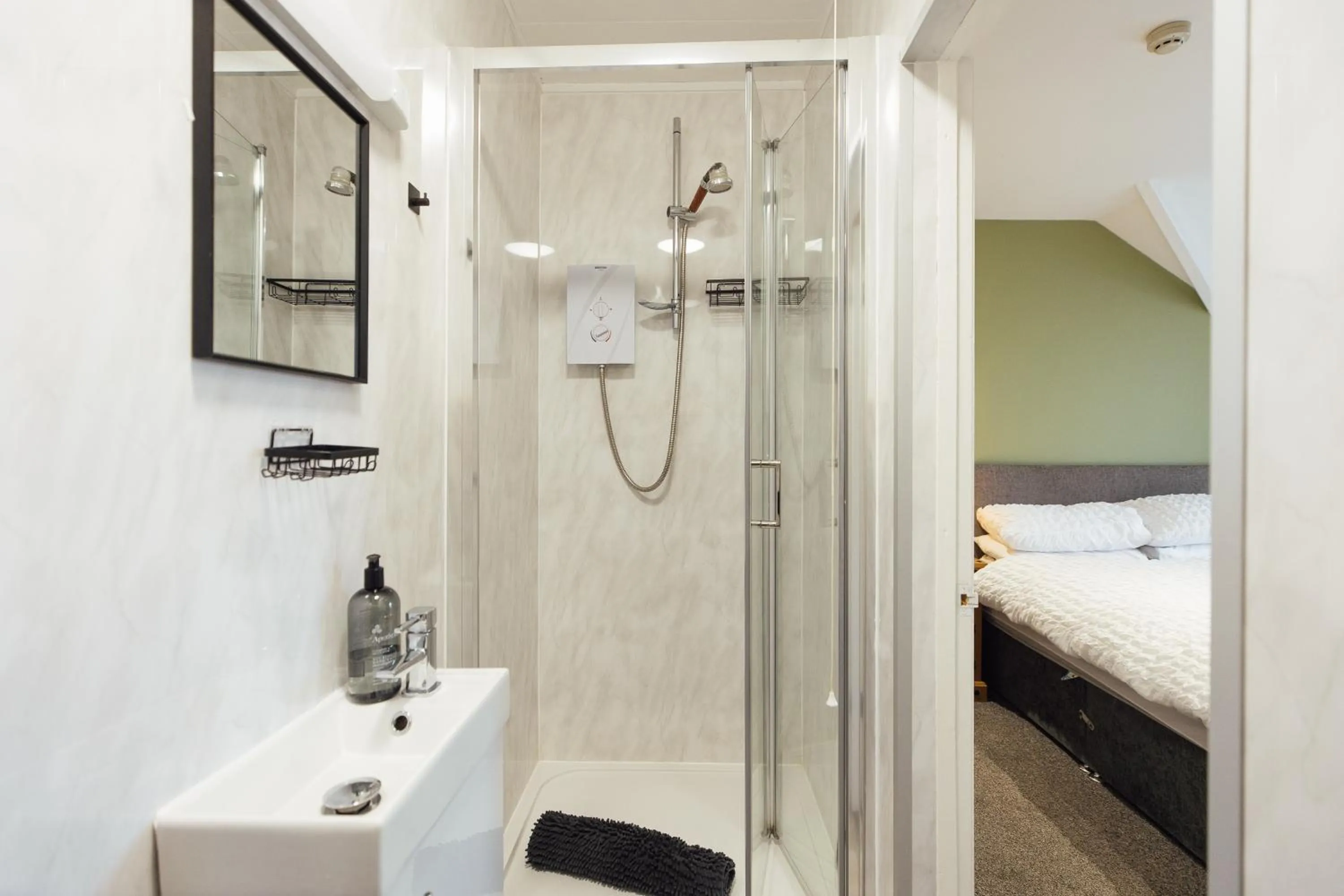 Bed in The Dolphin Hotel & Restaurant