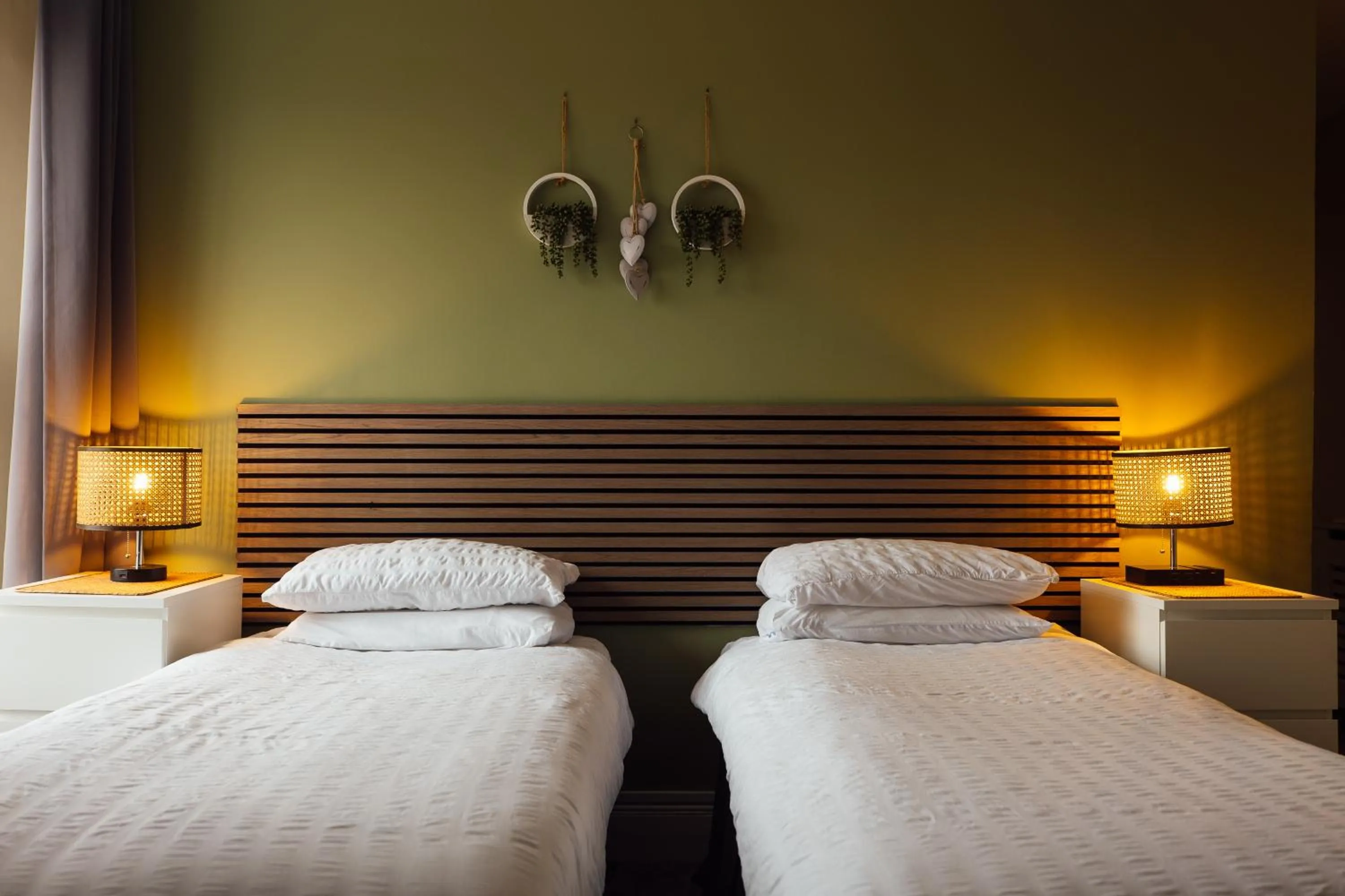 Bed in The Dolphin Hotel & Restaurant