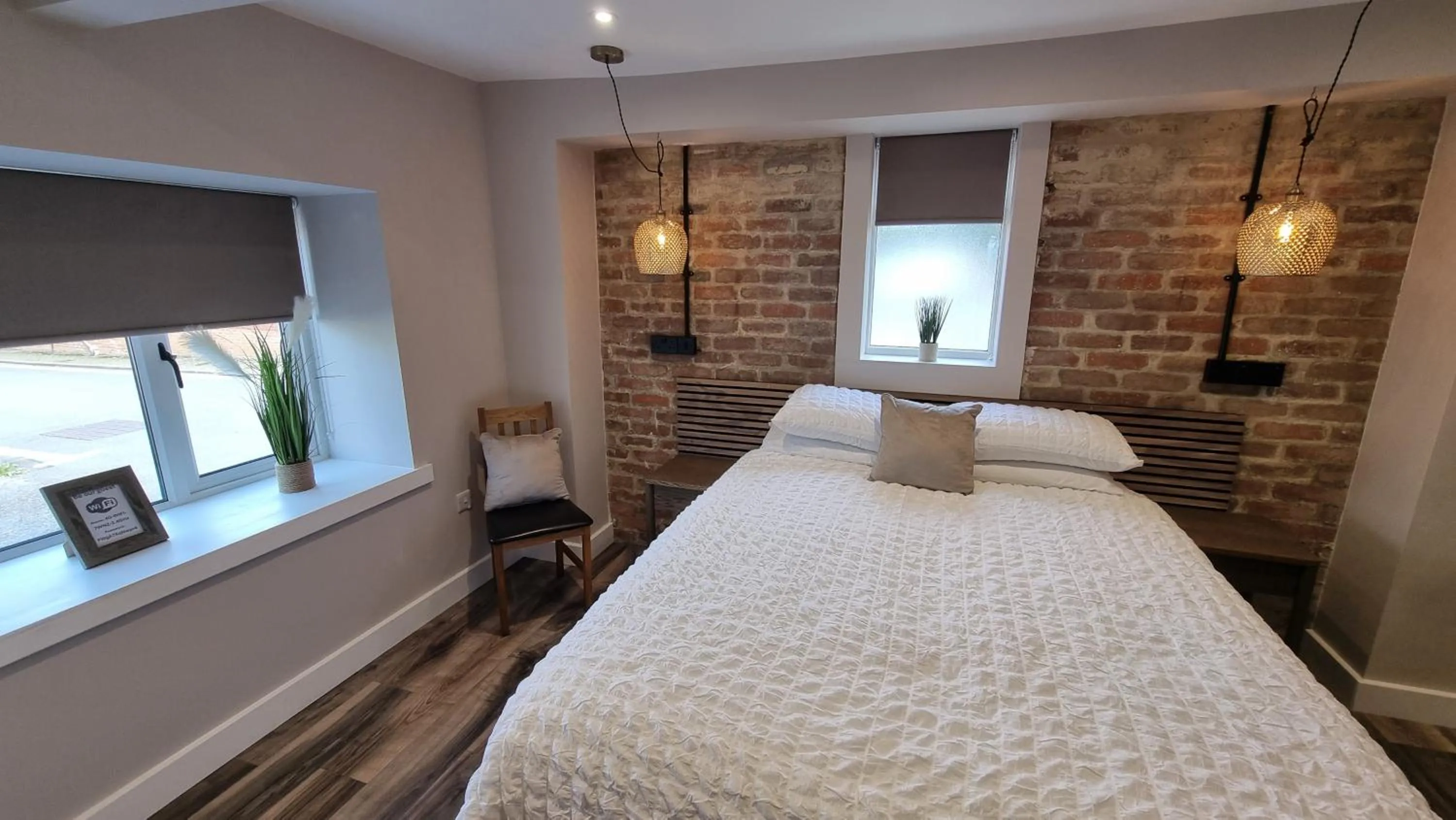 Bed in The Dolphin Hotel & Restaurant