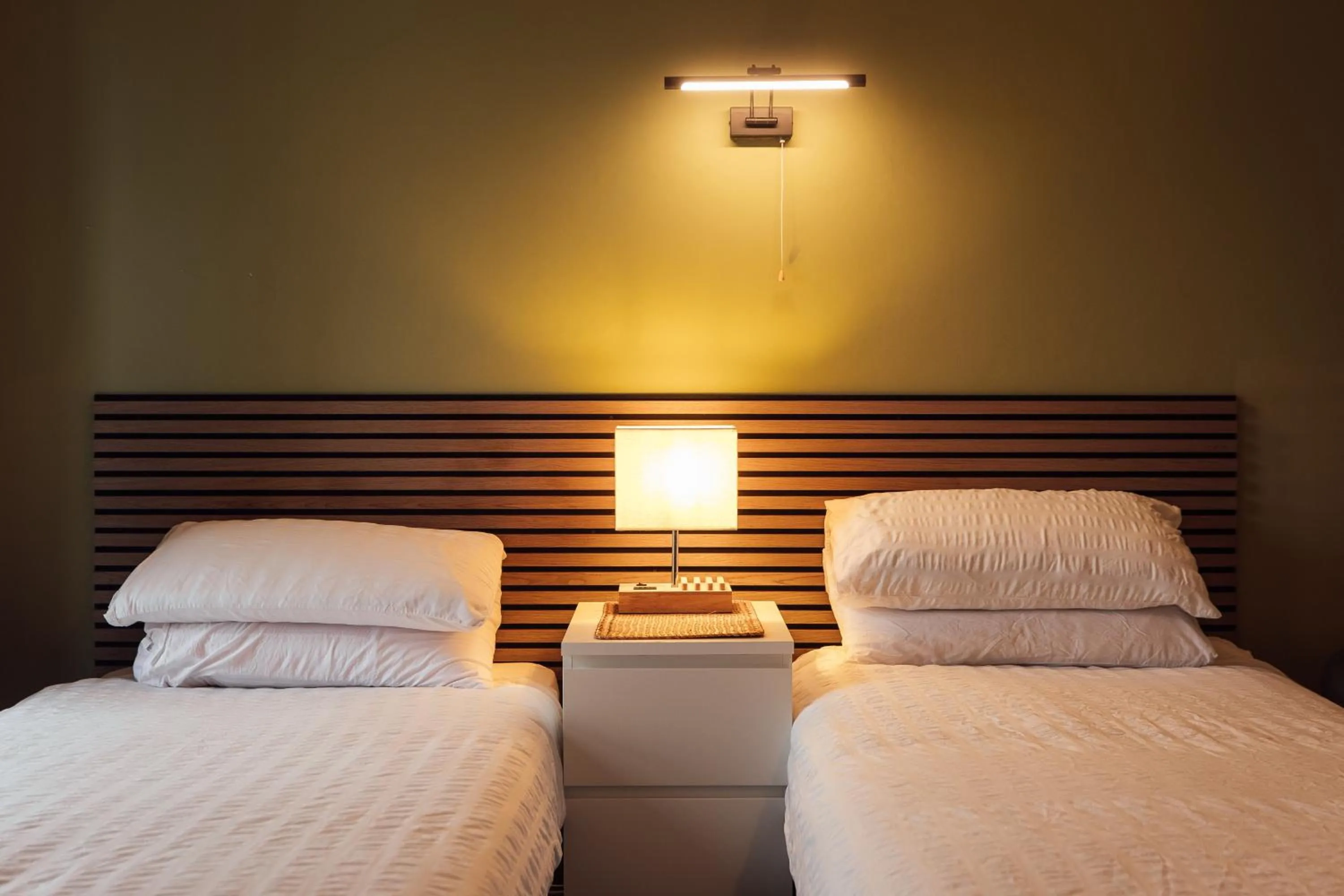 Bed in The Dolphin Hotel & Restaurant