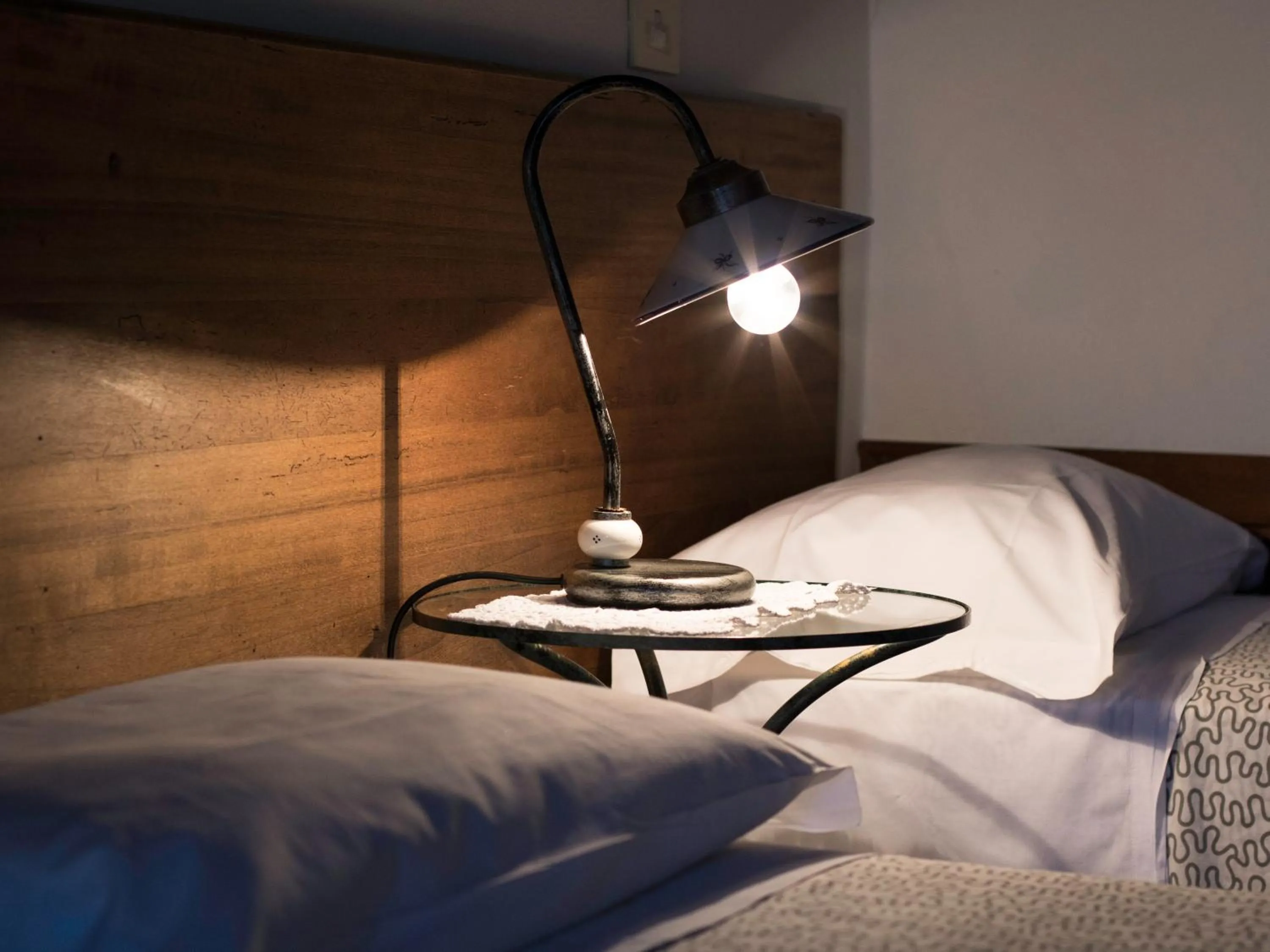 Bed in Locanda Casa Motta