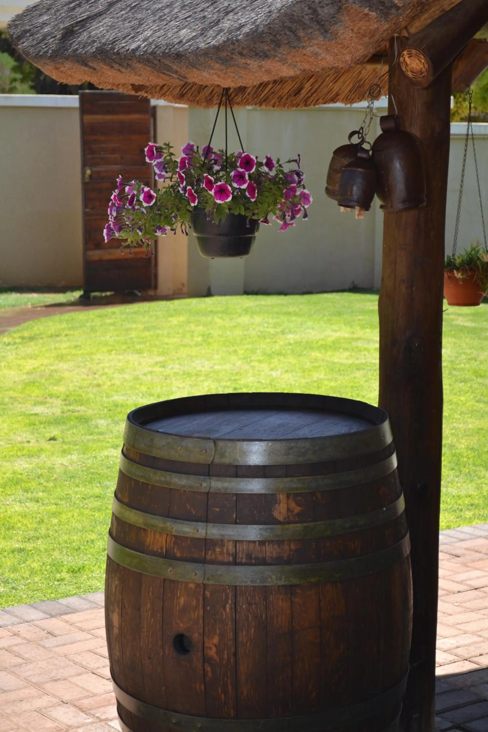 Decorative detail in Castello Guesthouse Vryburg
