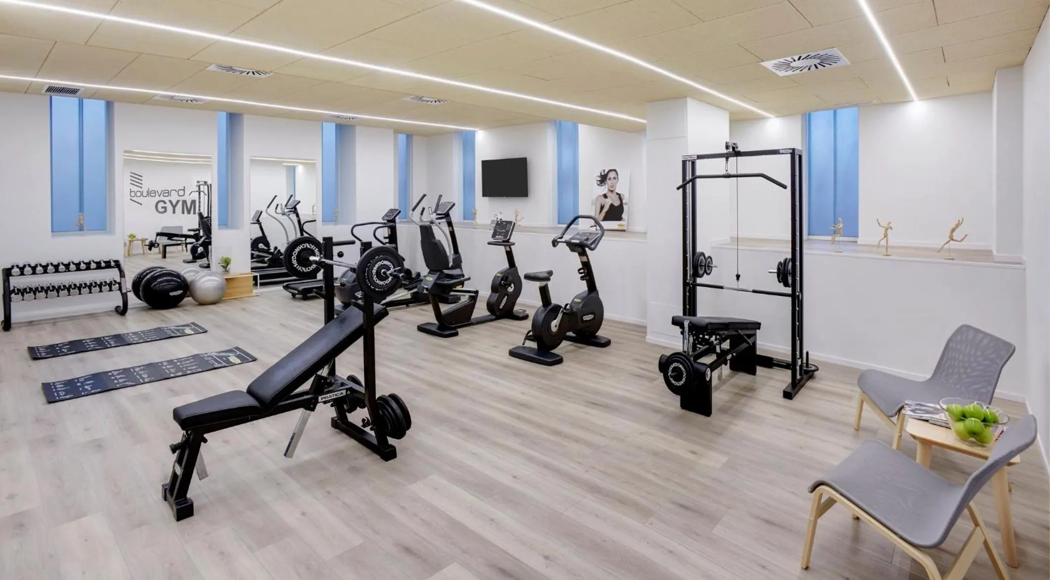 Fitness centre/facilities in Sercotel Boulevard Vitoria-Gasteiz