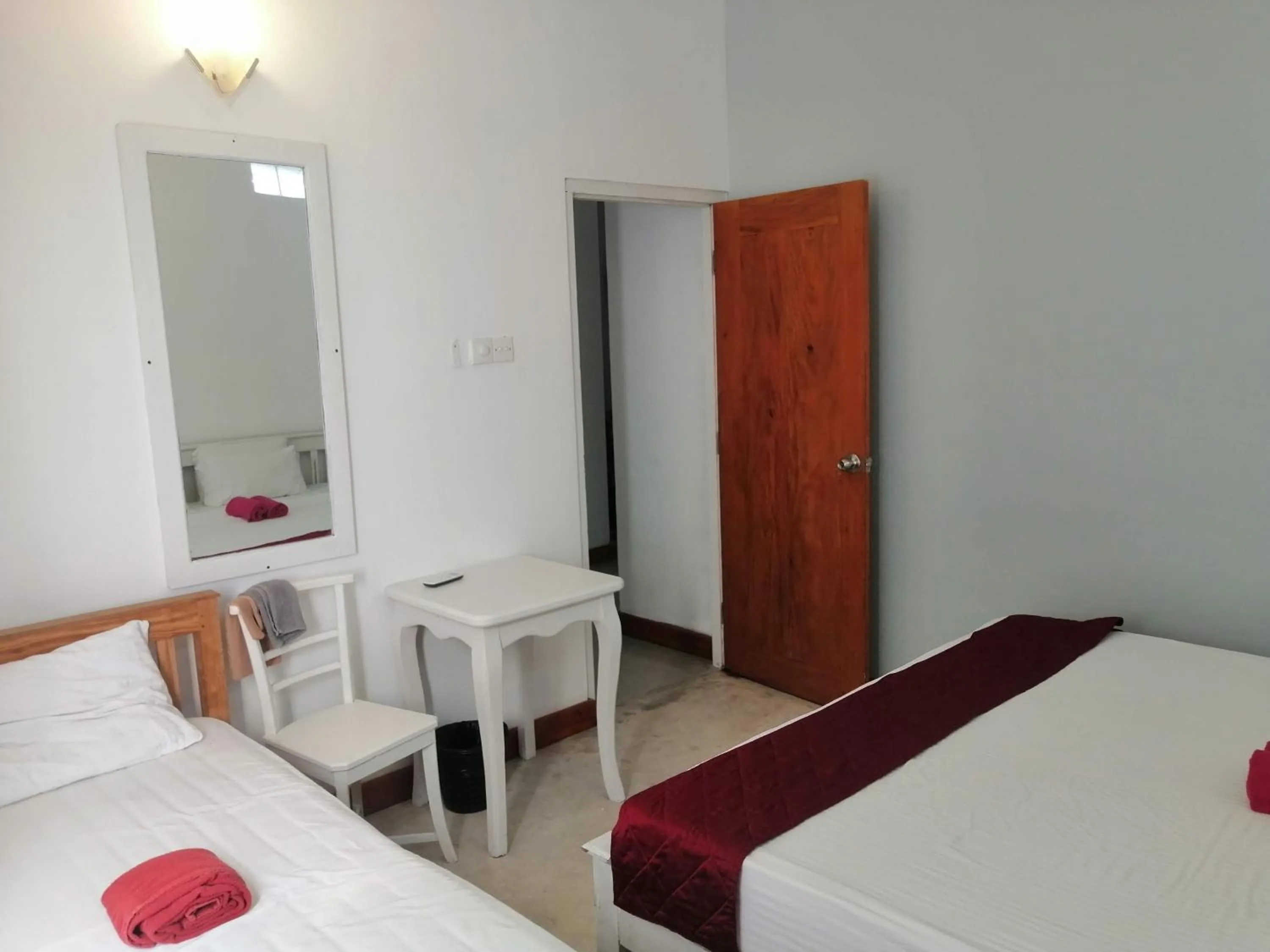 Bed in Sithila Villa