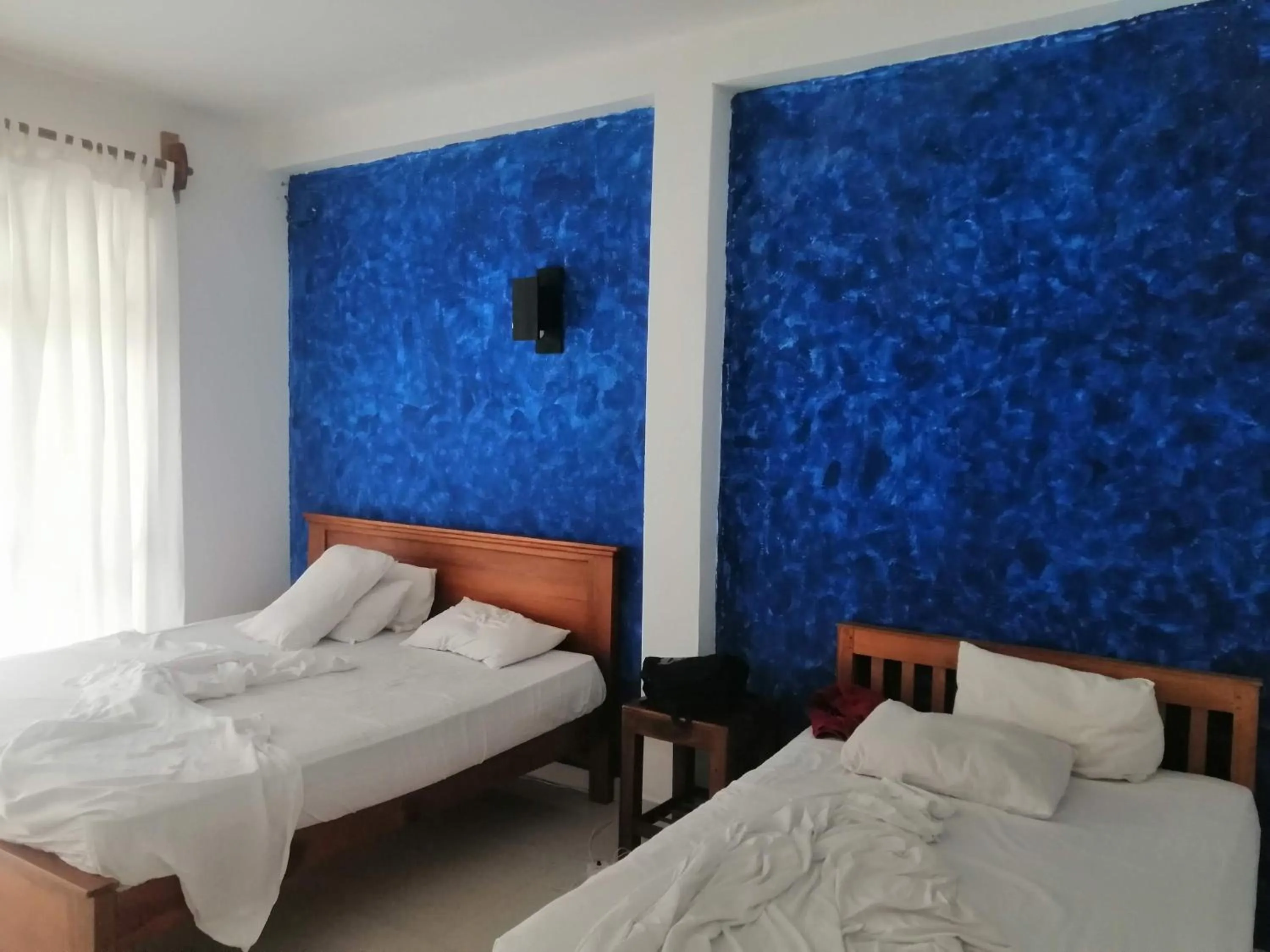 Bed in Sithila Villa