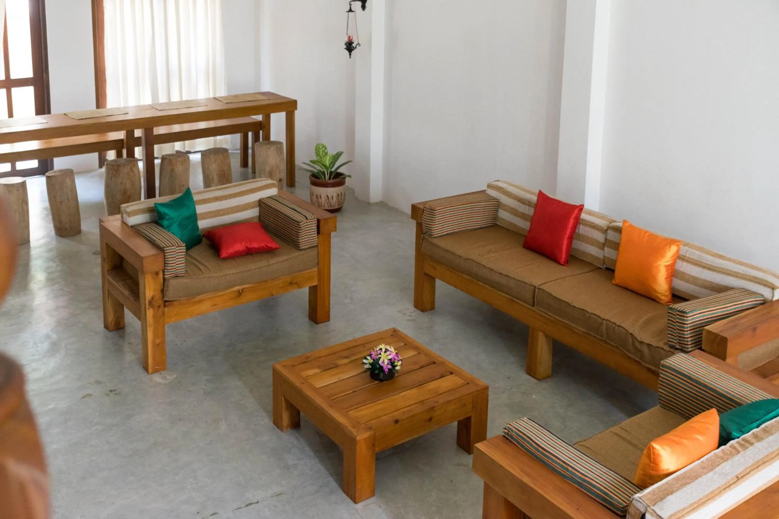 Living room in Sithila Villa