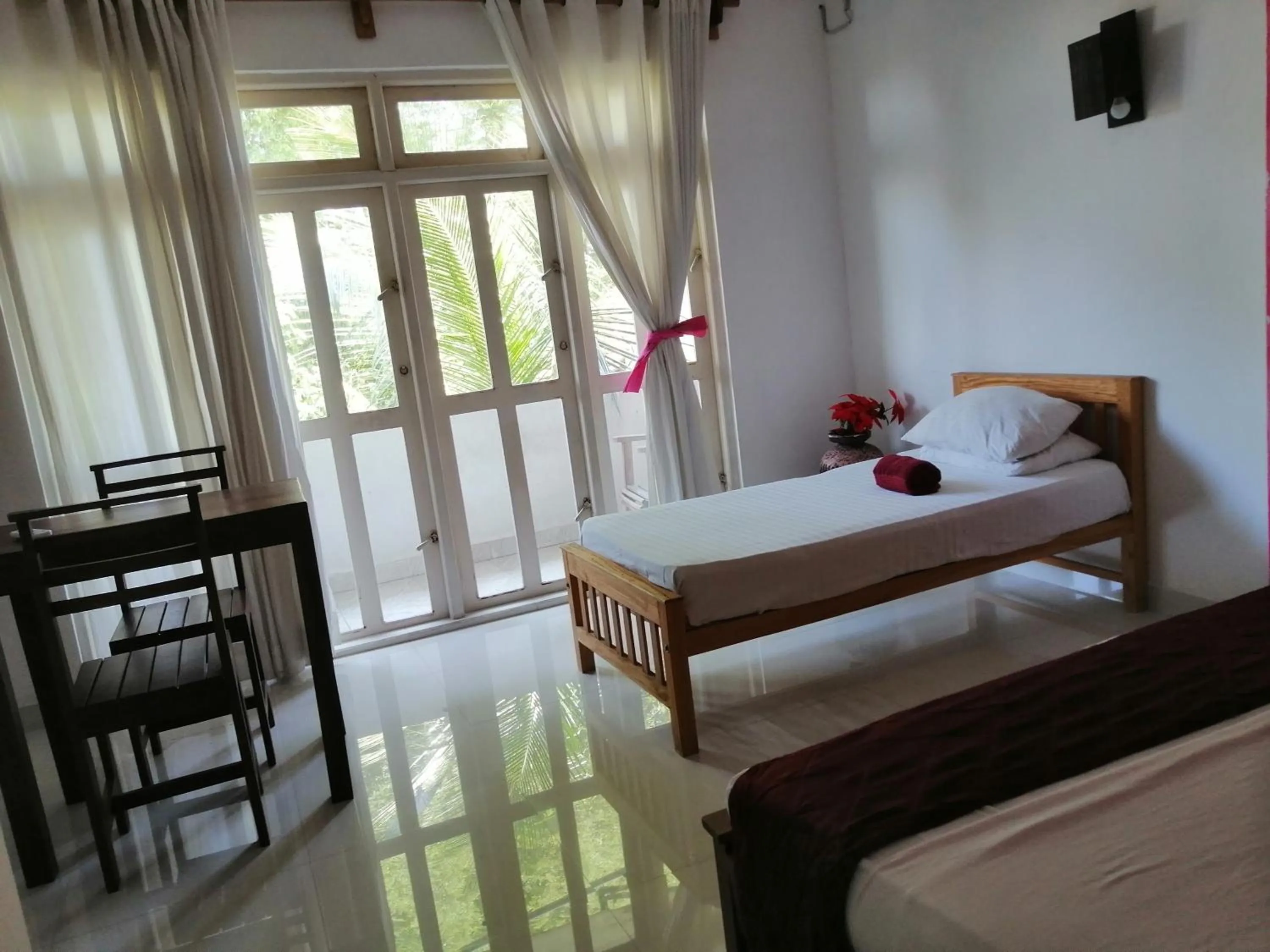 View (from property/room), Bed in Sithila Villa
