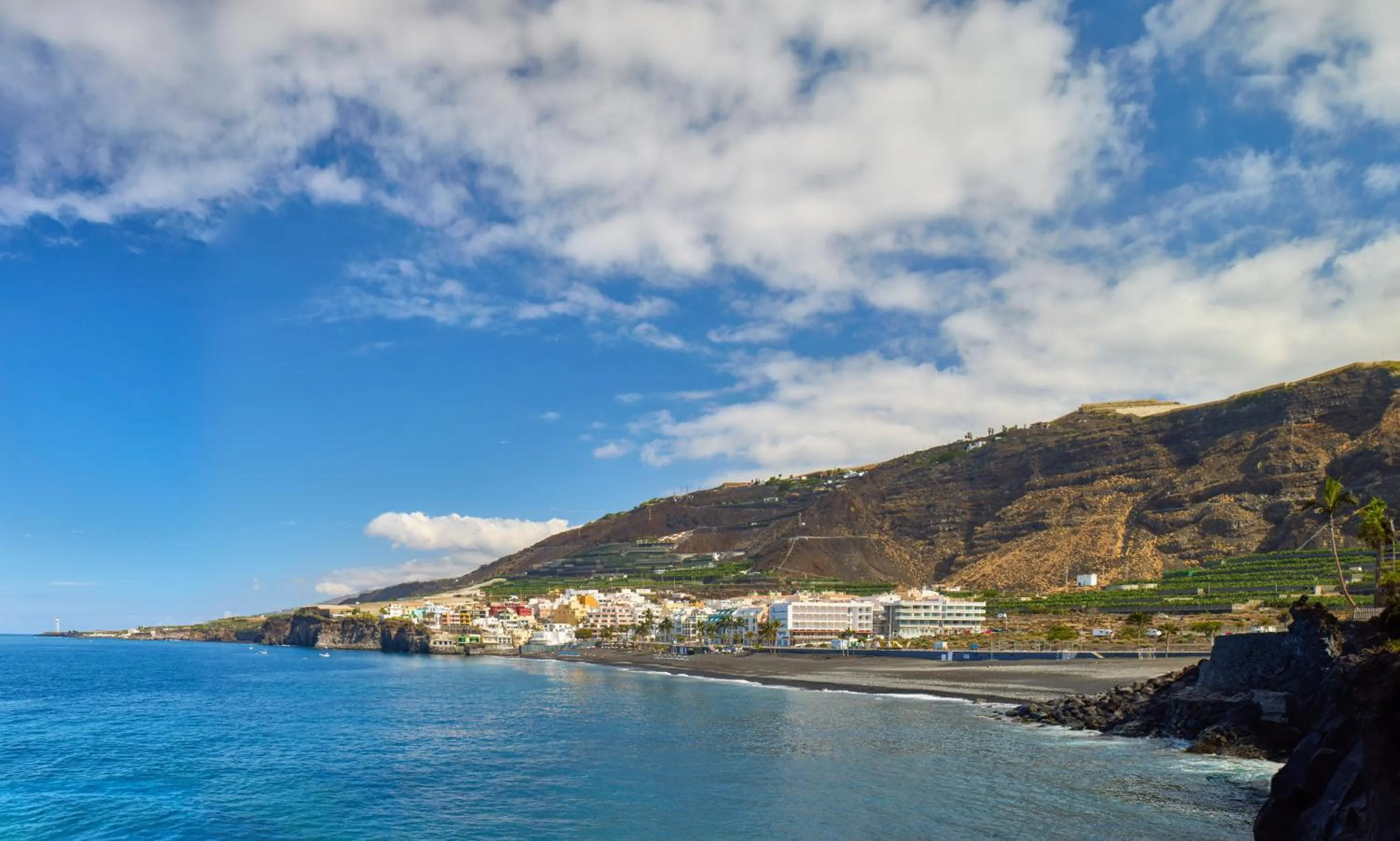 Natural landscape in Sol La Palma