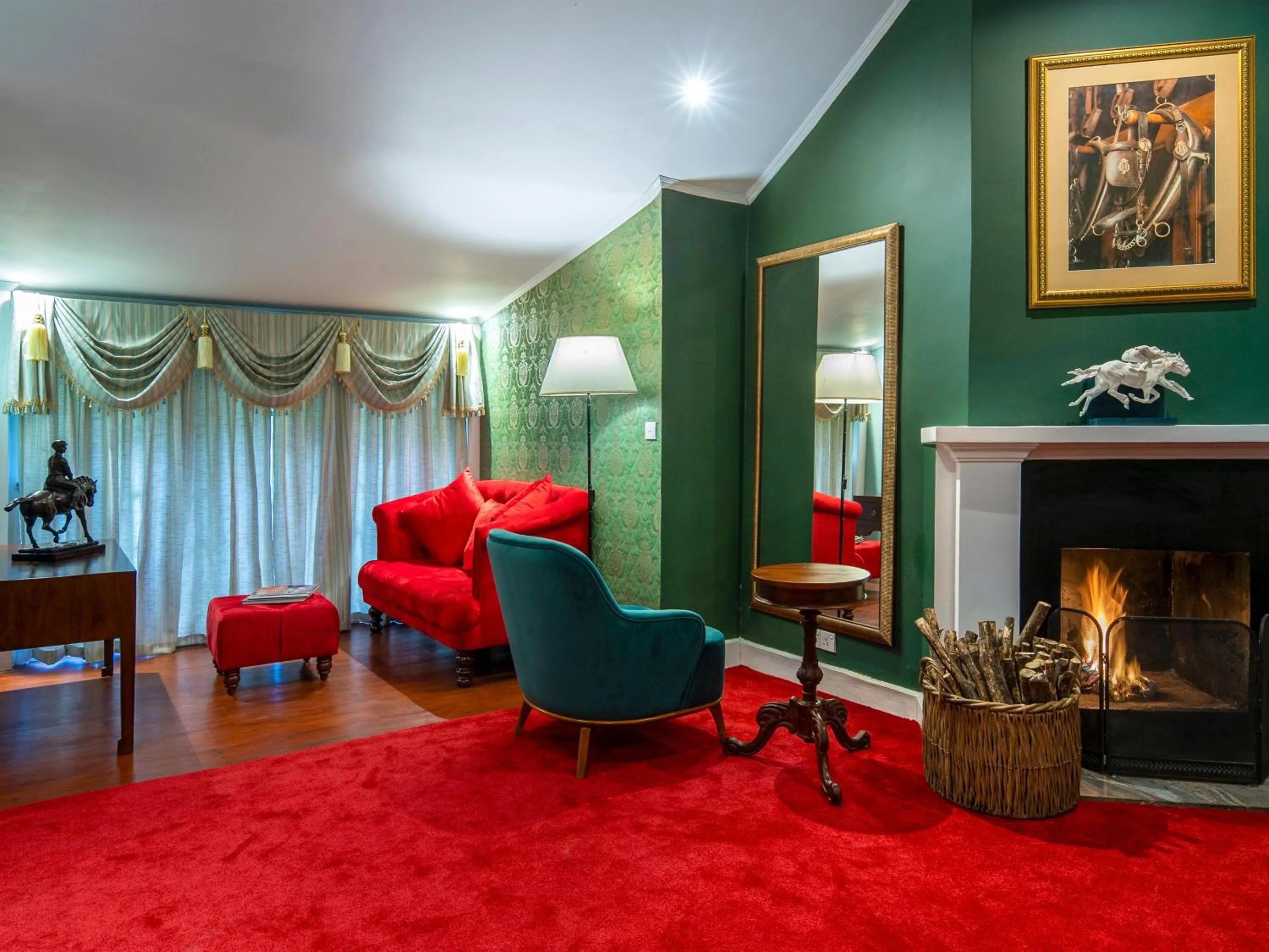 Seating area in Hill Rise Luxury Villa & Stables by Edwards Collection - Nuwara Eliya