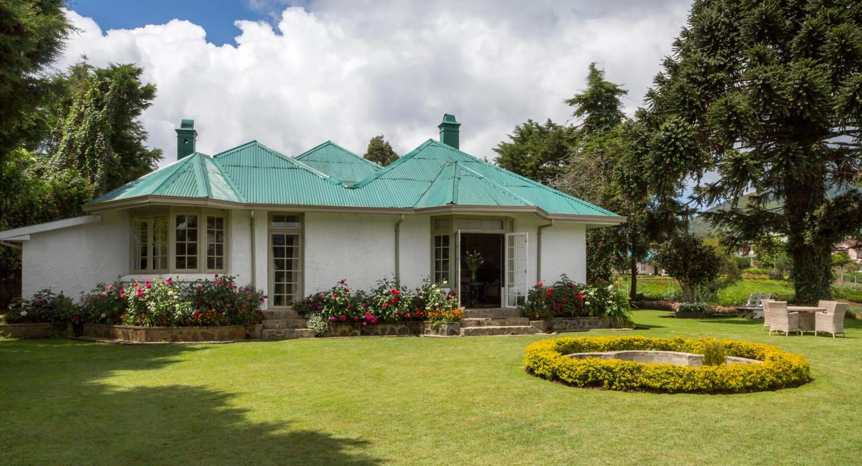 Garden view in Hill Rise Luxury Villa & Stables by Edwards Collection - Nuwara Eliya