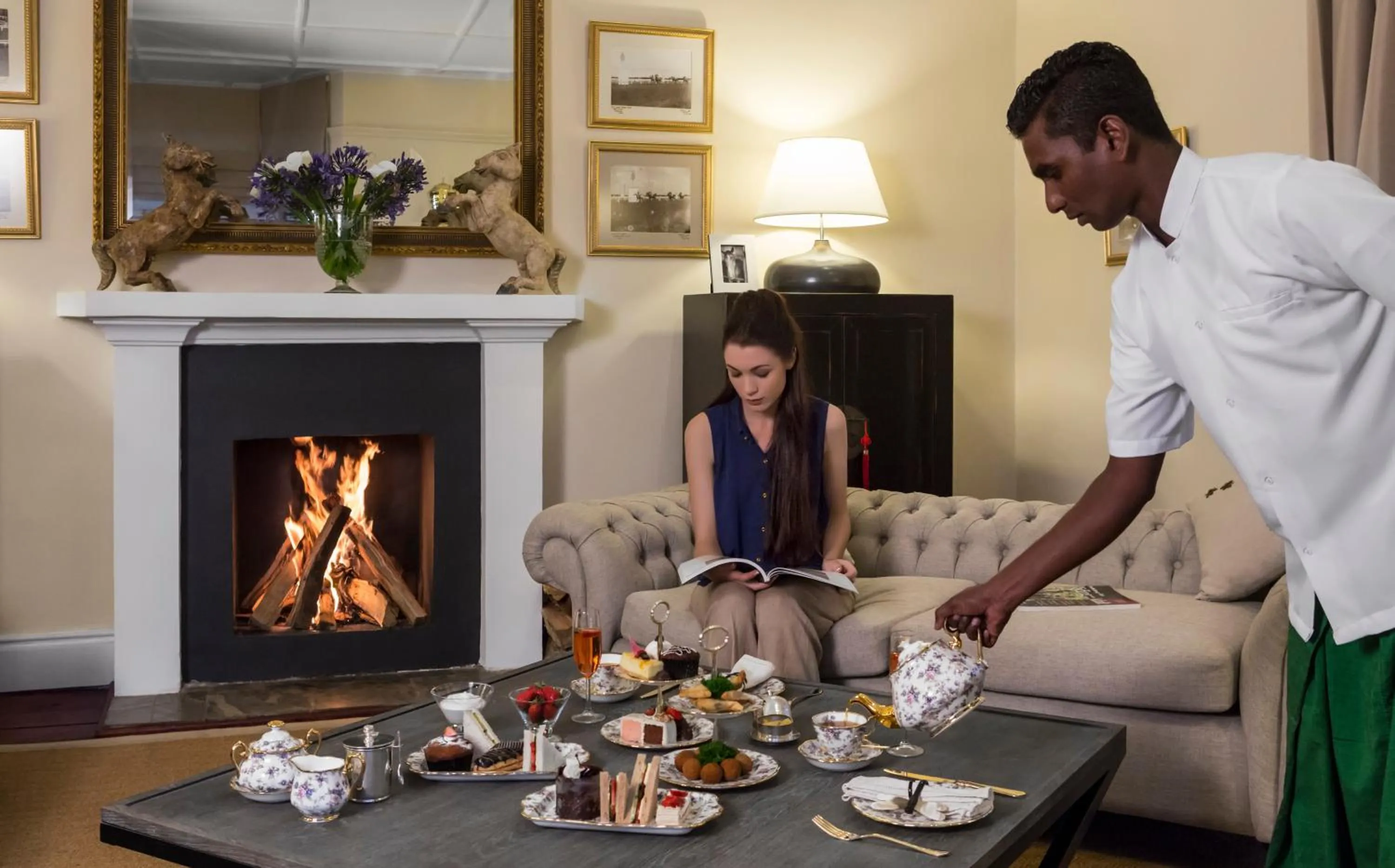 Seating area in Hill Rise Luxury Villa & Stables by Edwards Collection - Nuwara Eliya
