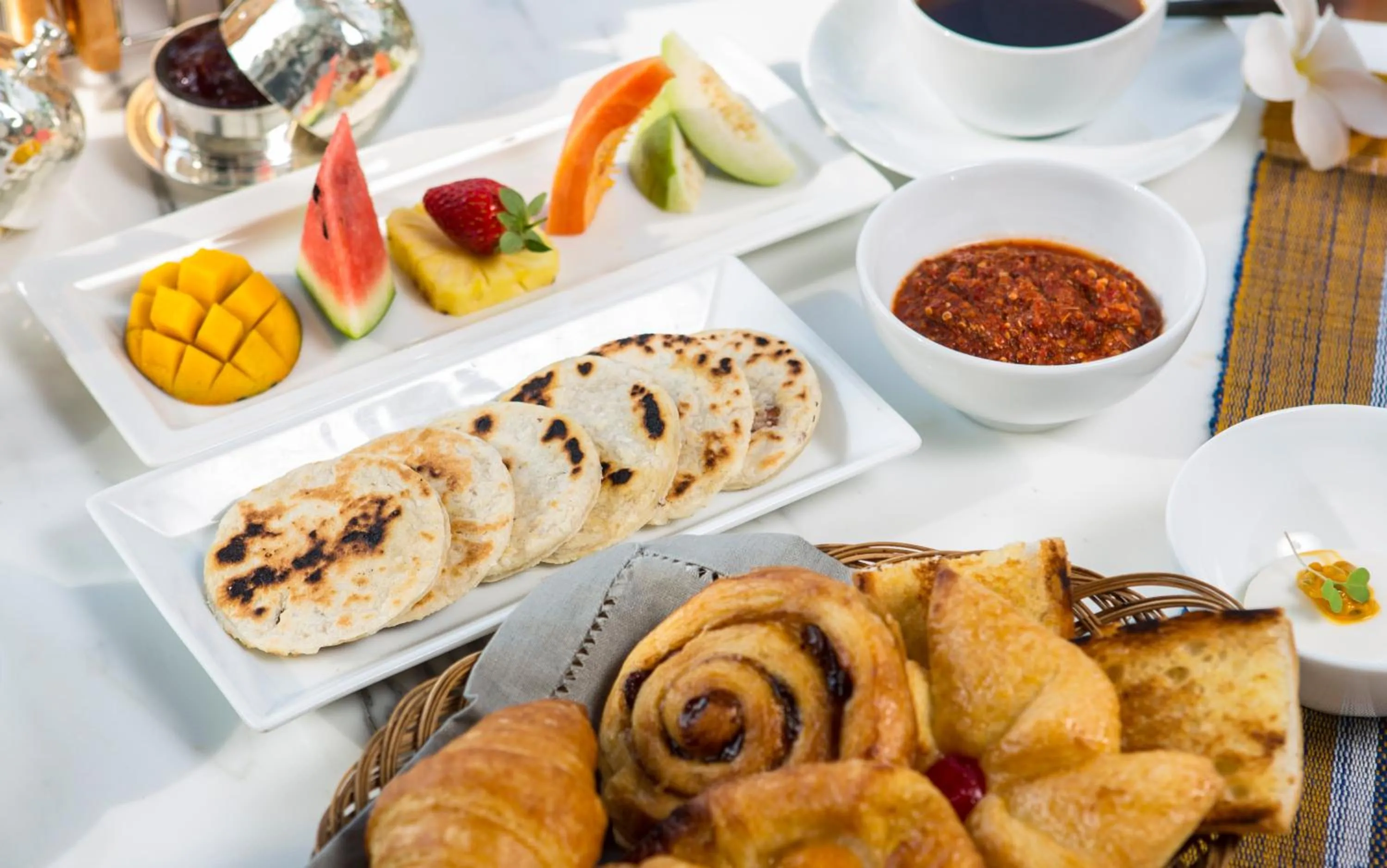 Continental breakfast in Thambili House by Edwards Collection - Galle Fort