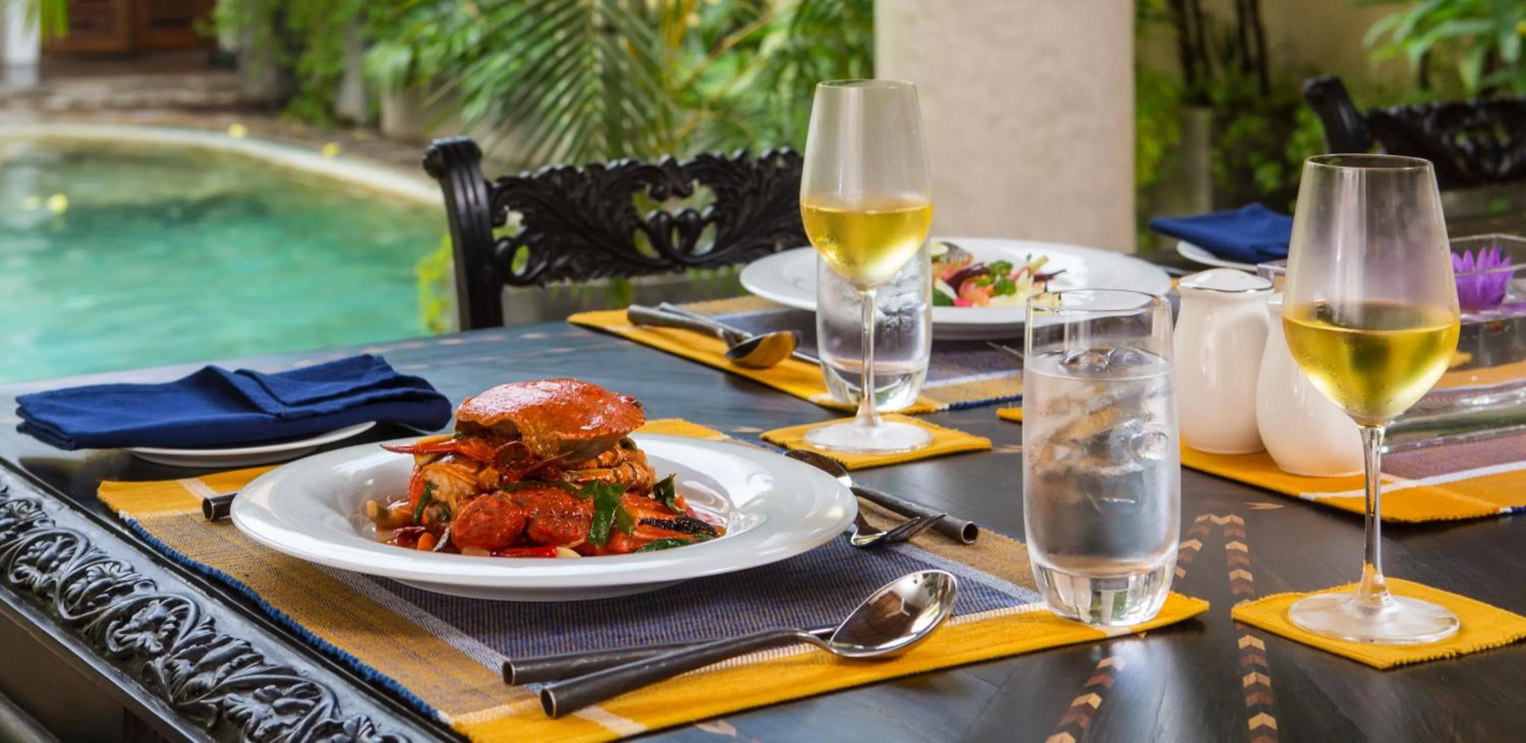 Pool view in Thambili House by Edwards Collection - Galle Fort