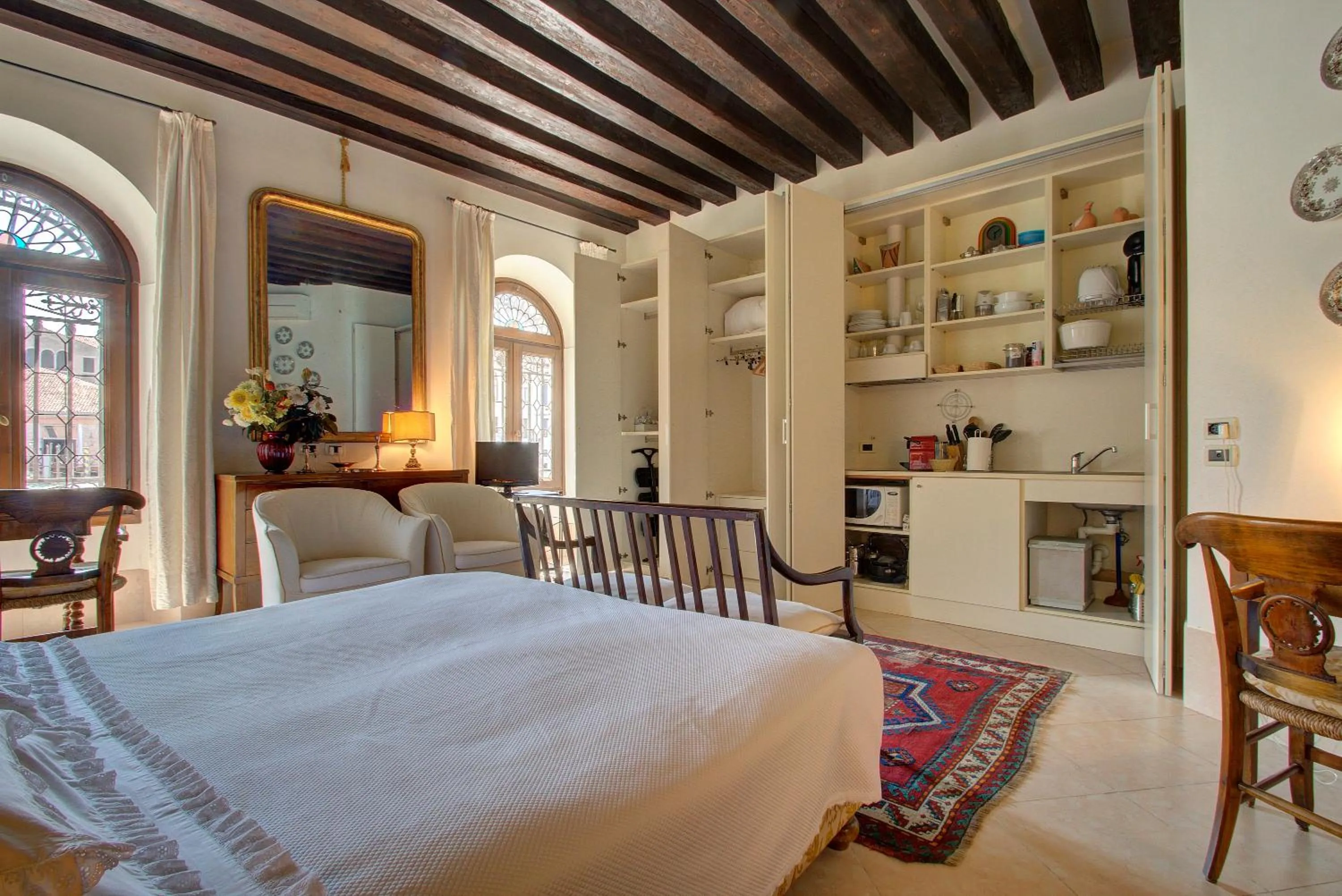 Bed in TRIBUNO Grand Canal