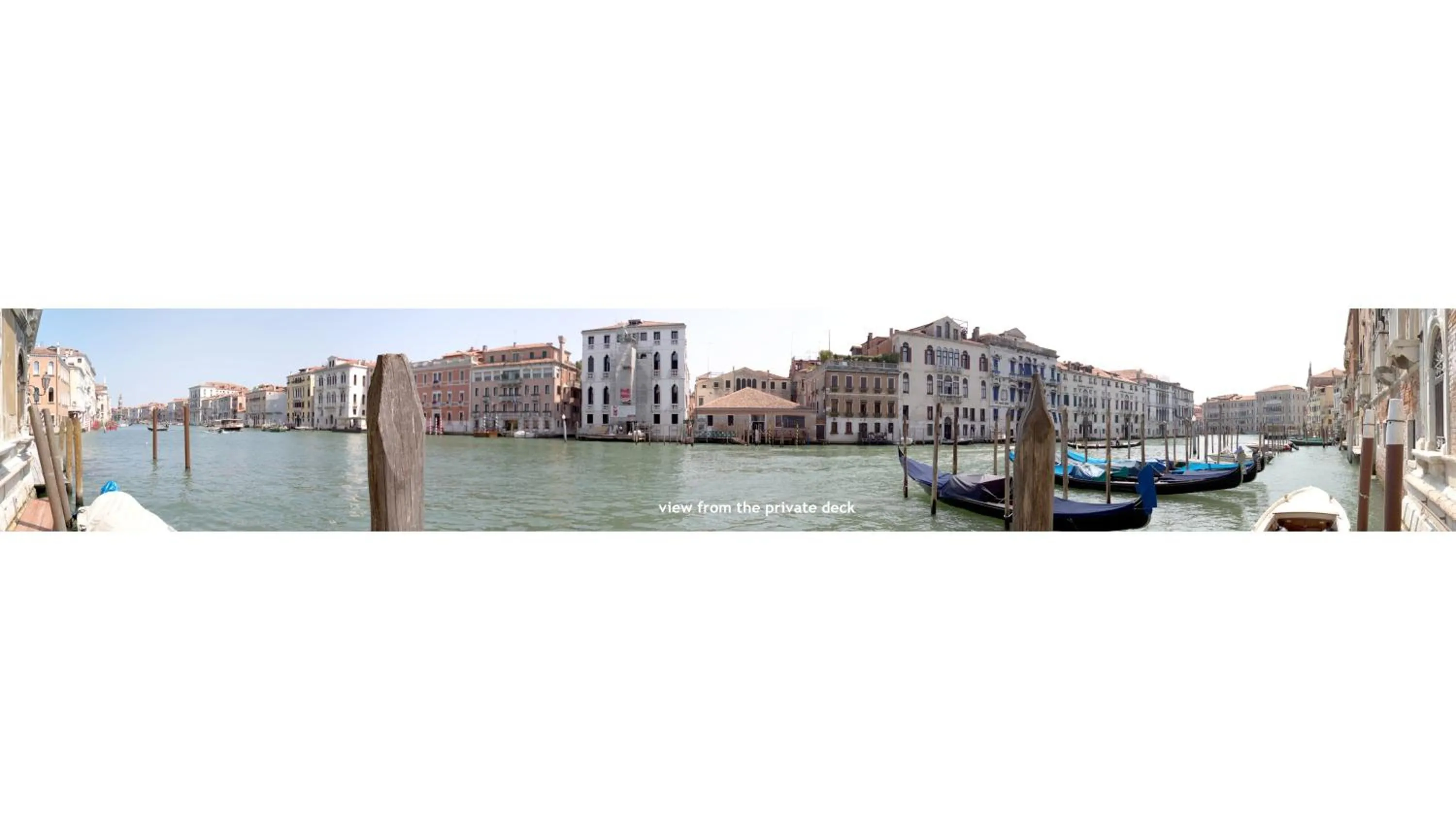 River view in TRIBUNO Grand Canal