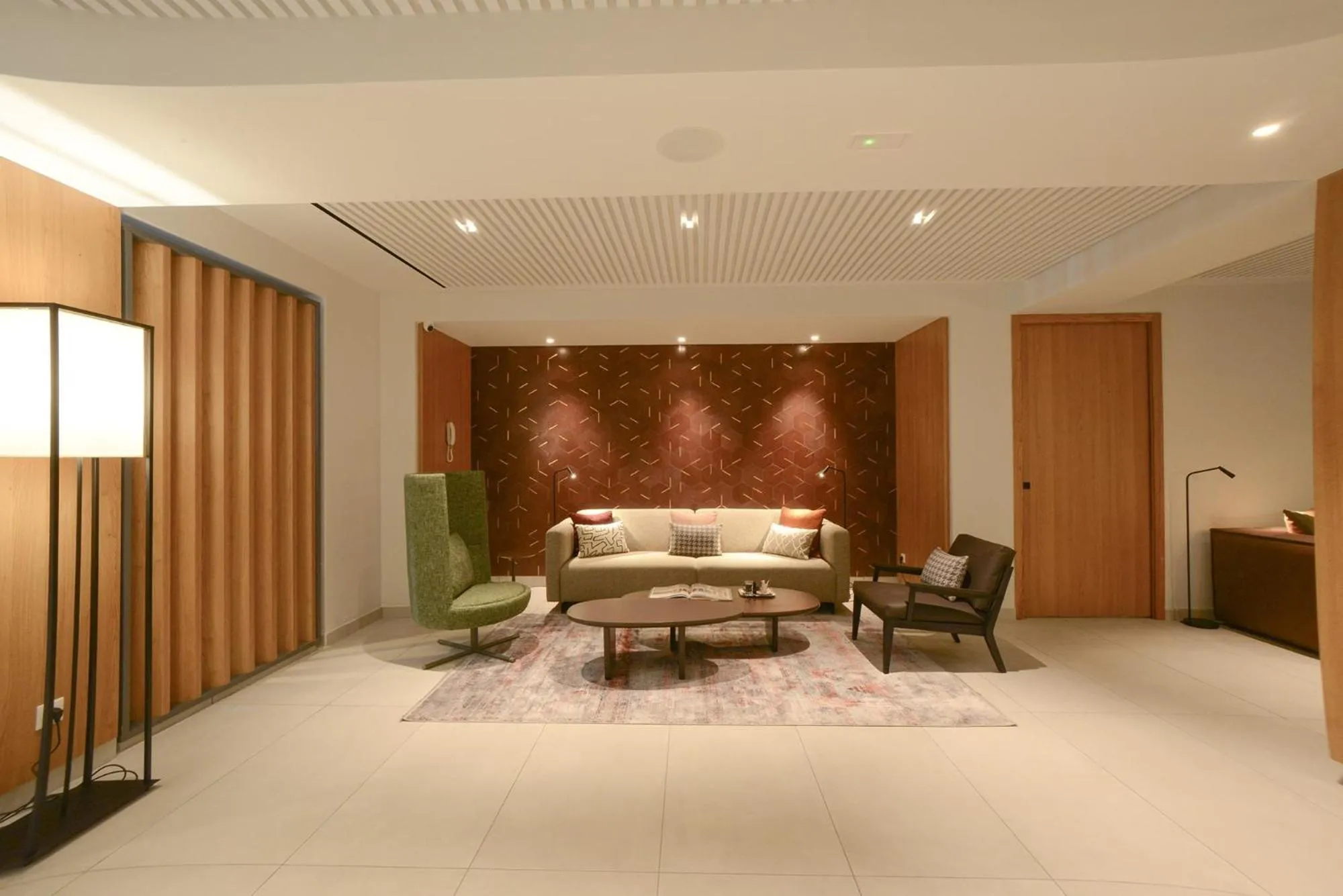 Seating area in Hôtel Belvédère Fourati