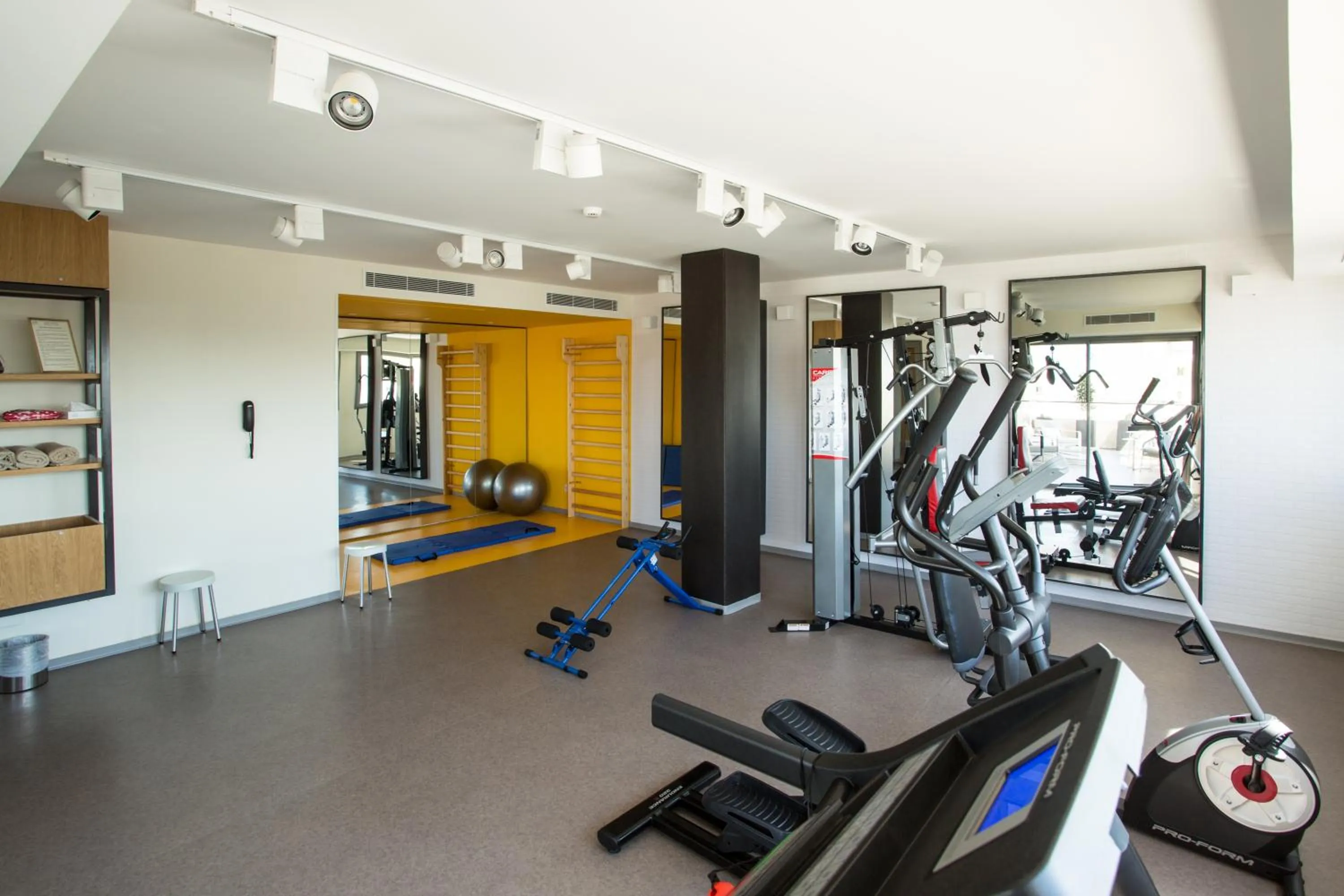 Fitness centre/facilities in Hôtel Belvédère Fourati