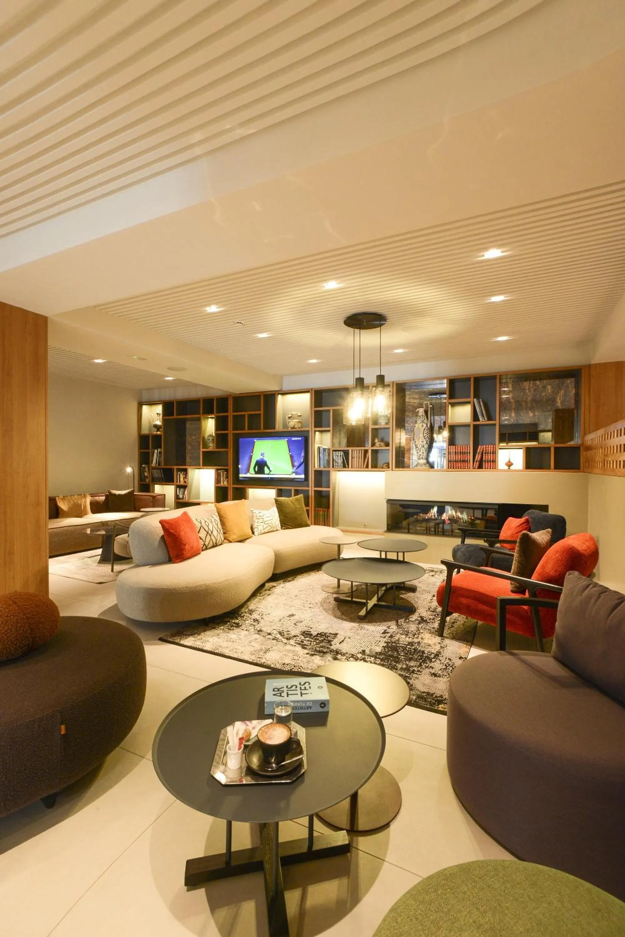 Seating area in Hôtel Belvédère Fourati