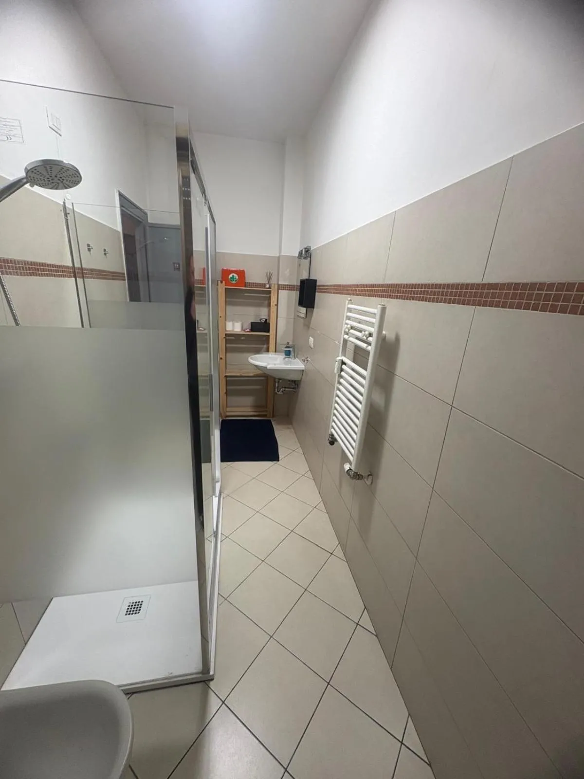 Shower in B&B Stelle Di Roma