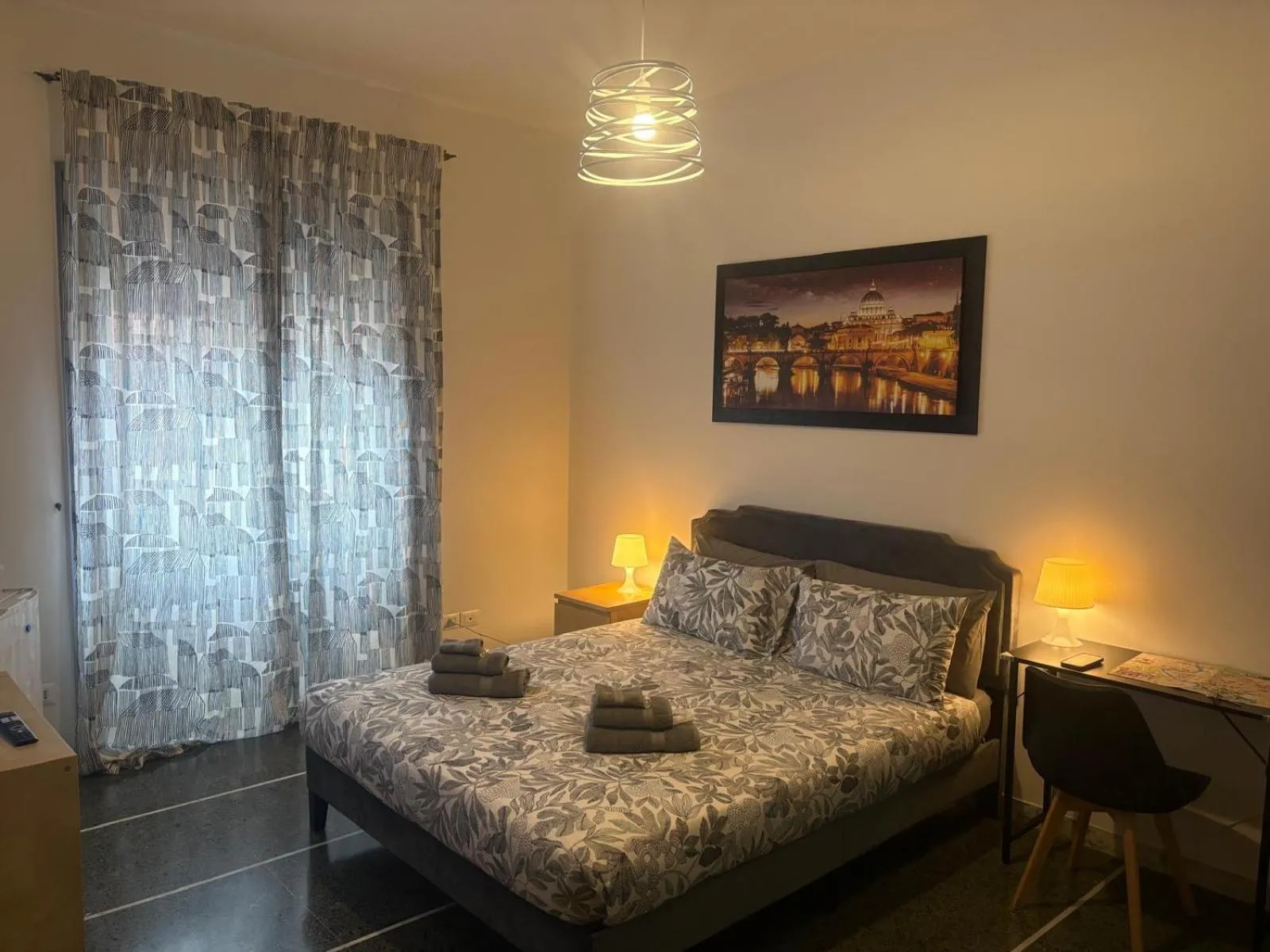 Bedroom, Bed in B&B Stelle Di Roma