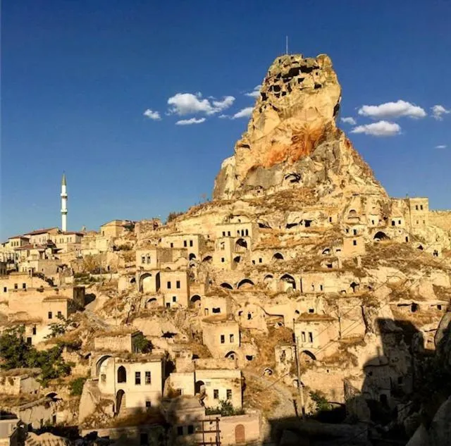 Patio in Elaa Cave Hotel
